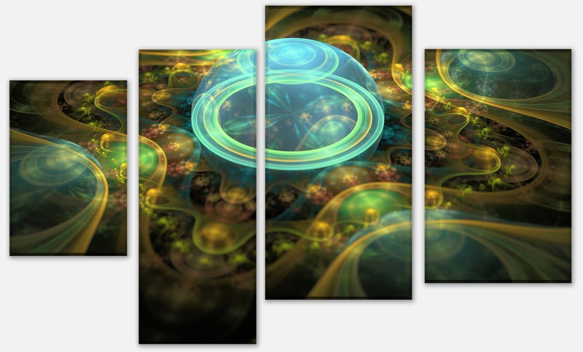 Leinwandbild Mehrteiler Abstrakte Beleuchtung M0772 Leinwandbild Mehrteiler Abstrakte Beleuchtung M0772