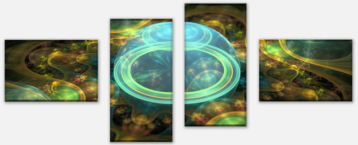 Leinwandbild Mehrteiler Abstrakte Beleuchtung M0772 Leinwandbild Mehrteiler Abstrakte Beleuchtung M0772