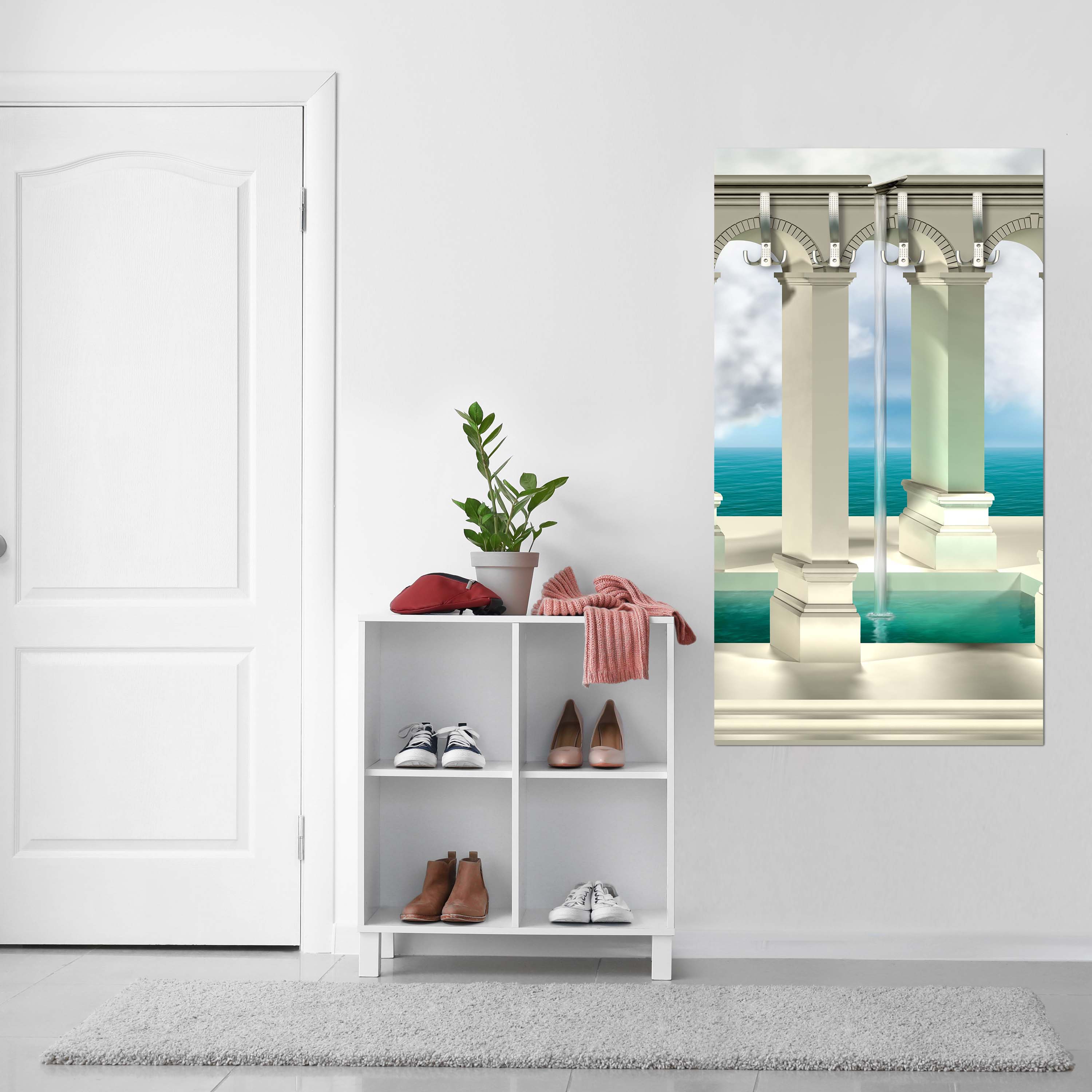 Garderobe optische Täuschung eines Wasserfalls M0774 entdecken - Bild 2 Garderobe optische Täuschung eines Wasserfalls M0774 entdecken - Bild 2