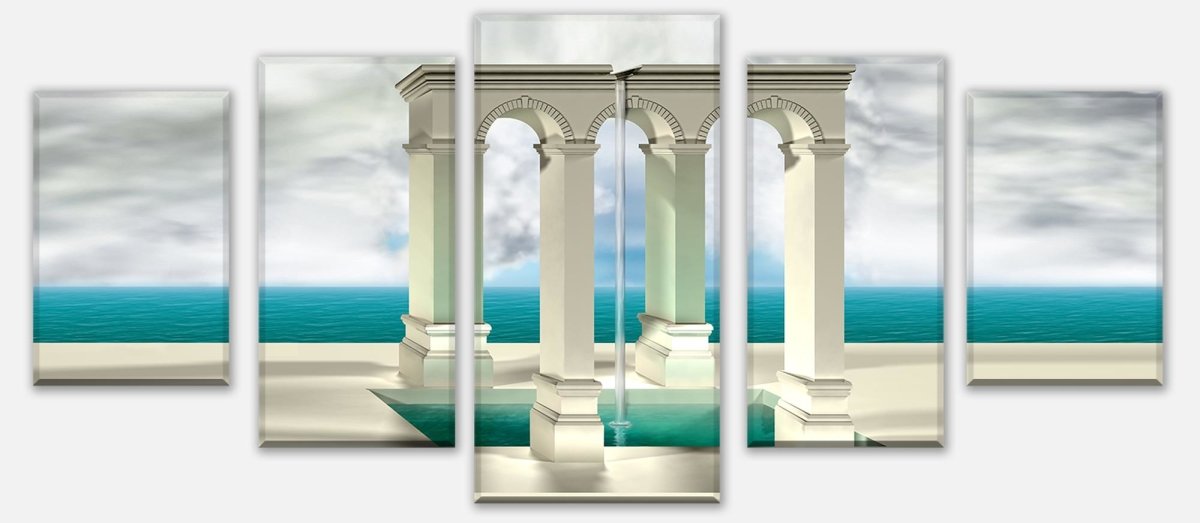 Leinwandbild Mehrteiler optische Täuschung eines Wasserfalls M0774 entdecken - Bild 1 Leinwandbild Mehrteiler optische Täuschung eines Wasserfalls M0774 entdecken - Bild 1