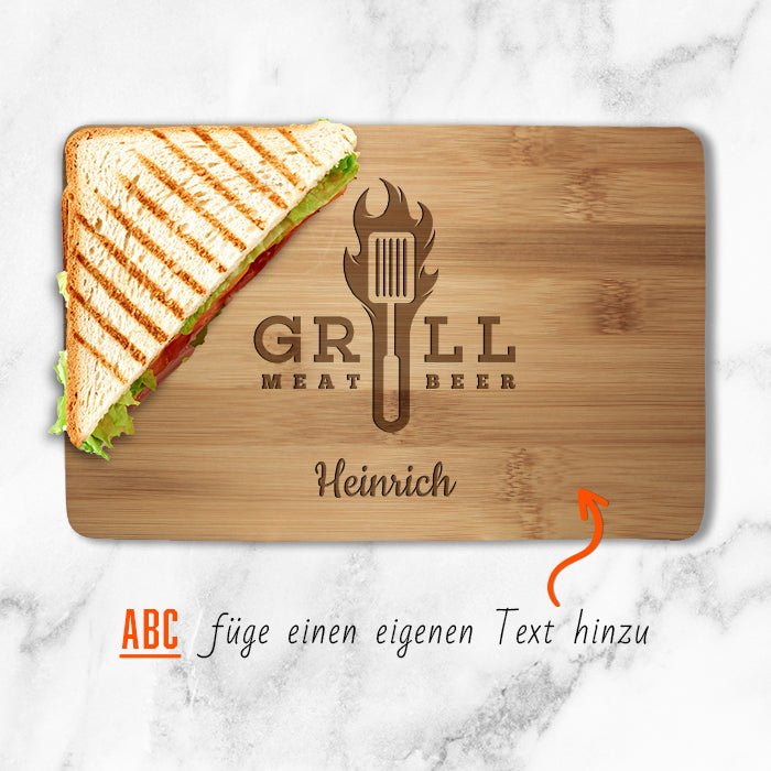 Frühstücksbrettchen Grill M0785 - Bild 2 Frühstücksbrettchen Grill M0785 - Bild 2