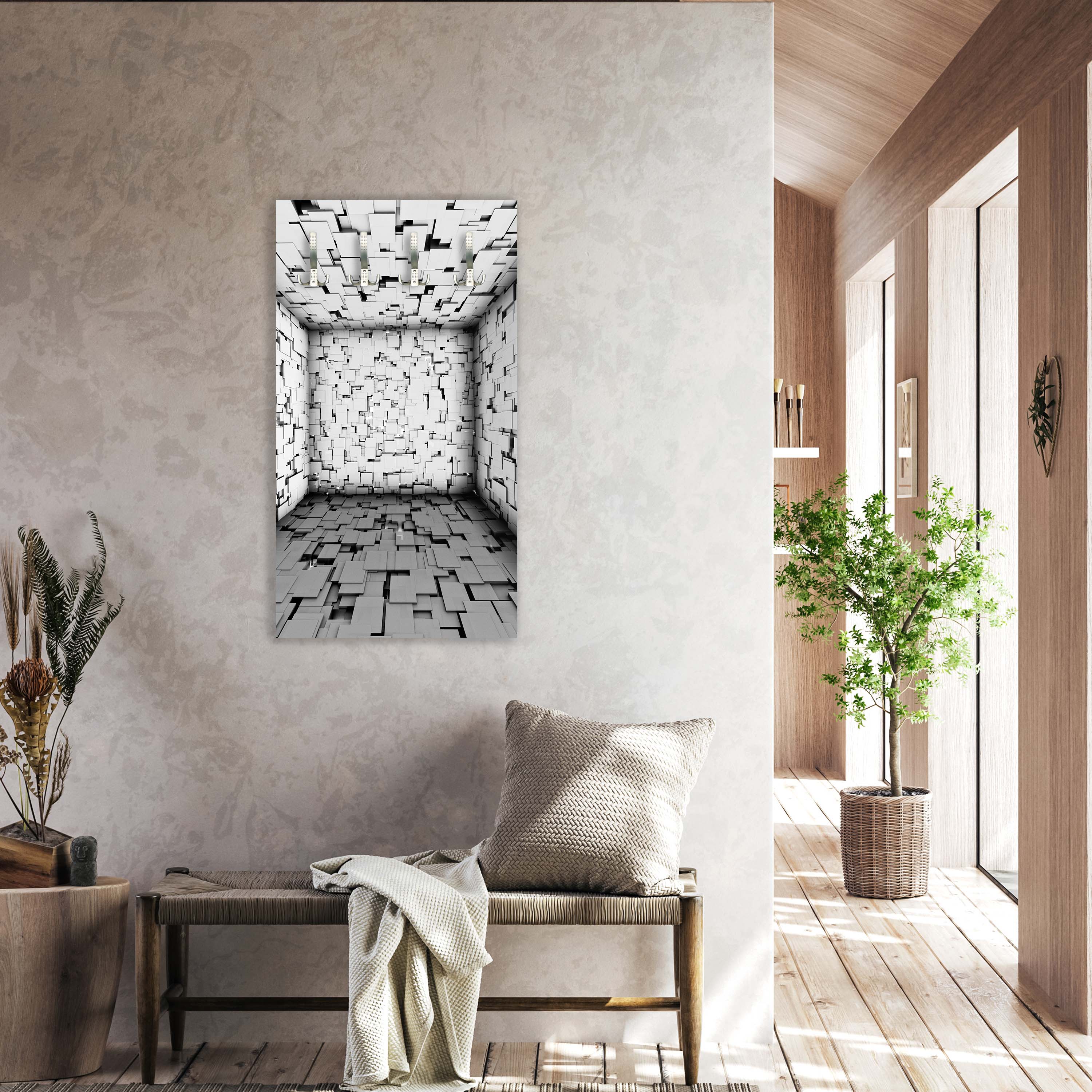 Garderobe abstrakte Erweiterung des Raumes M0786 entdecken - Bild 2 Garderobe abstrakte Erweiterung des Raumes M0786 entdecken - Bild 2