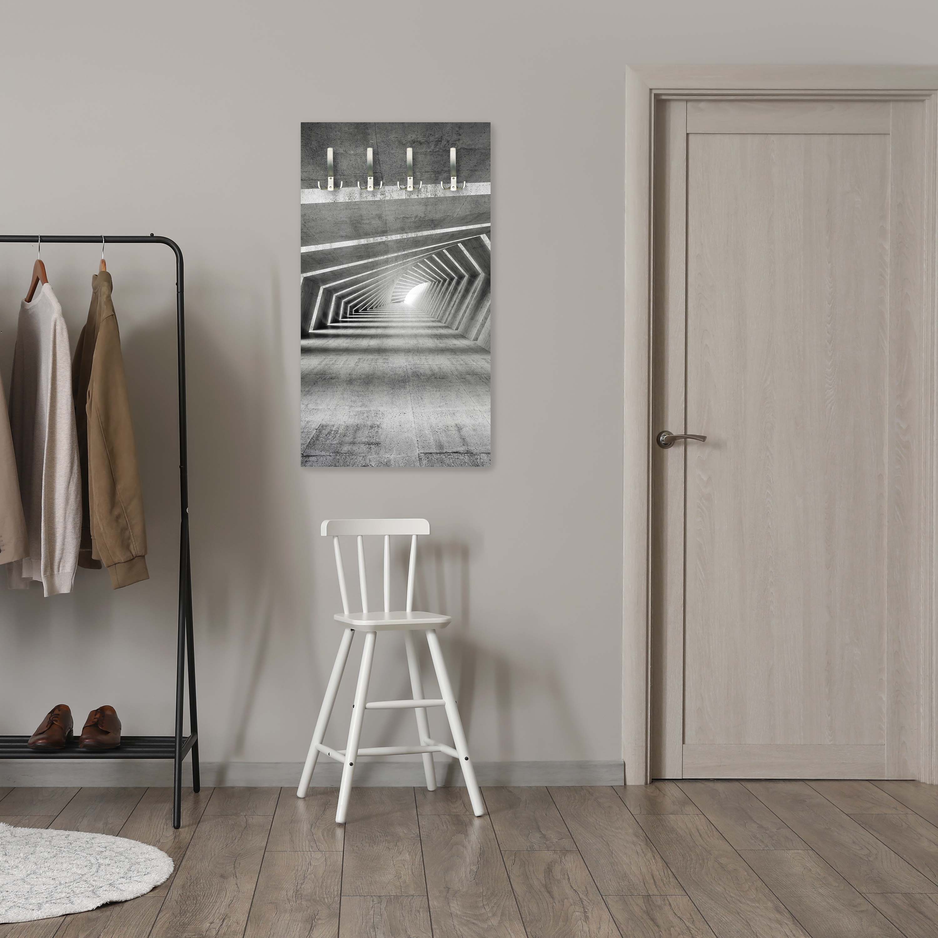 Garderobe beleuchteter Beton-Korridor M0794 entdecken - Bild 5 Garderobe beleuchteter Beton-Korridor M0794 entdecken - Bild 5