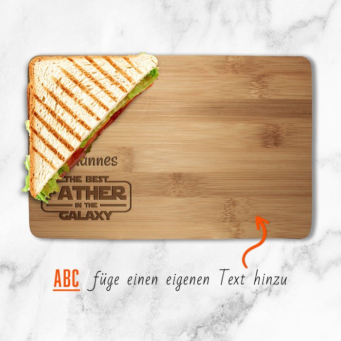 Frühstücksbrettchen Bester Papa M0795 - Bild 2 Frühstücksbrettchen Bester Papa M0795 - Bild 2