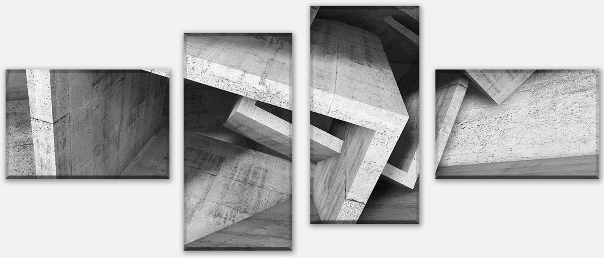 Leinwandbild Mehrteiler Konkrete Architektur Hintergrund M0796 Leinwandbild Mehrteiler Konkrete Architektur Hintergrund M0796