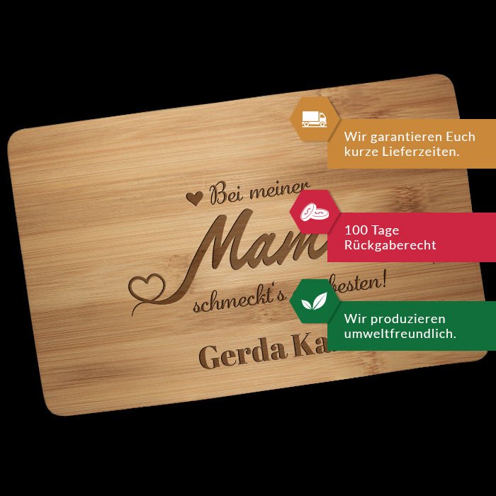 Frühstücksbrettchen Mama M0800 - Bild 3 Frühstücksbrettchen Mama M0800 - Bild 3