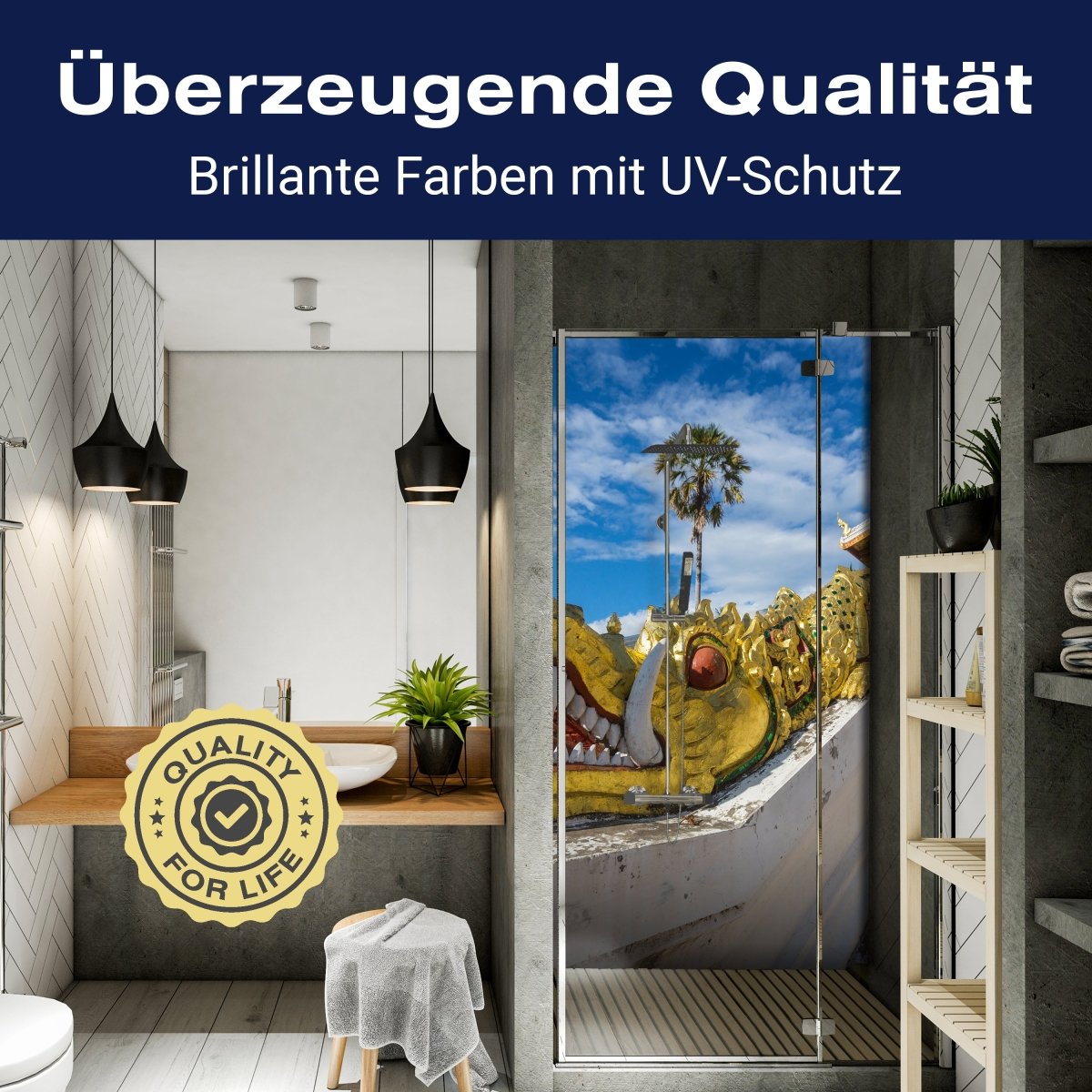 Duschwand Tempel in Luang Prabang M0802 entdecken - Bild 2 Duschwand Tempel in Luang Prabang M0802 entdecken - Bild 2
