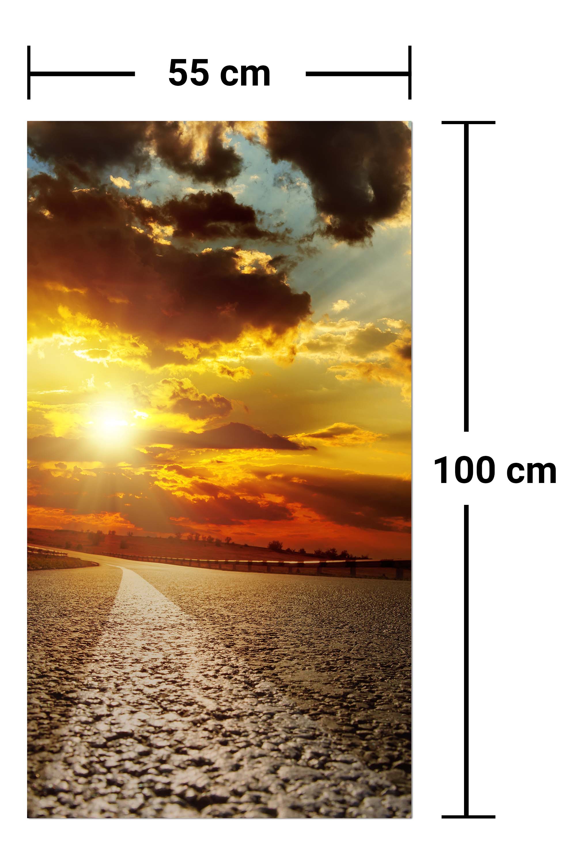 Garderobe Asphaltstraße und dramatischer Sonnenuntergang über ihm M0804 entdecken - Bild 7 Garderobe Asphaltstraße und dramatischer Sonnenuntergang über ihm M0804 entdecken - Bild 7