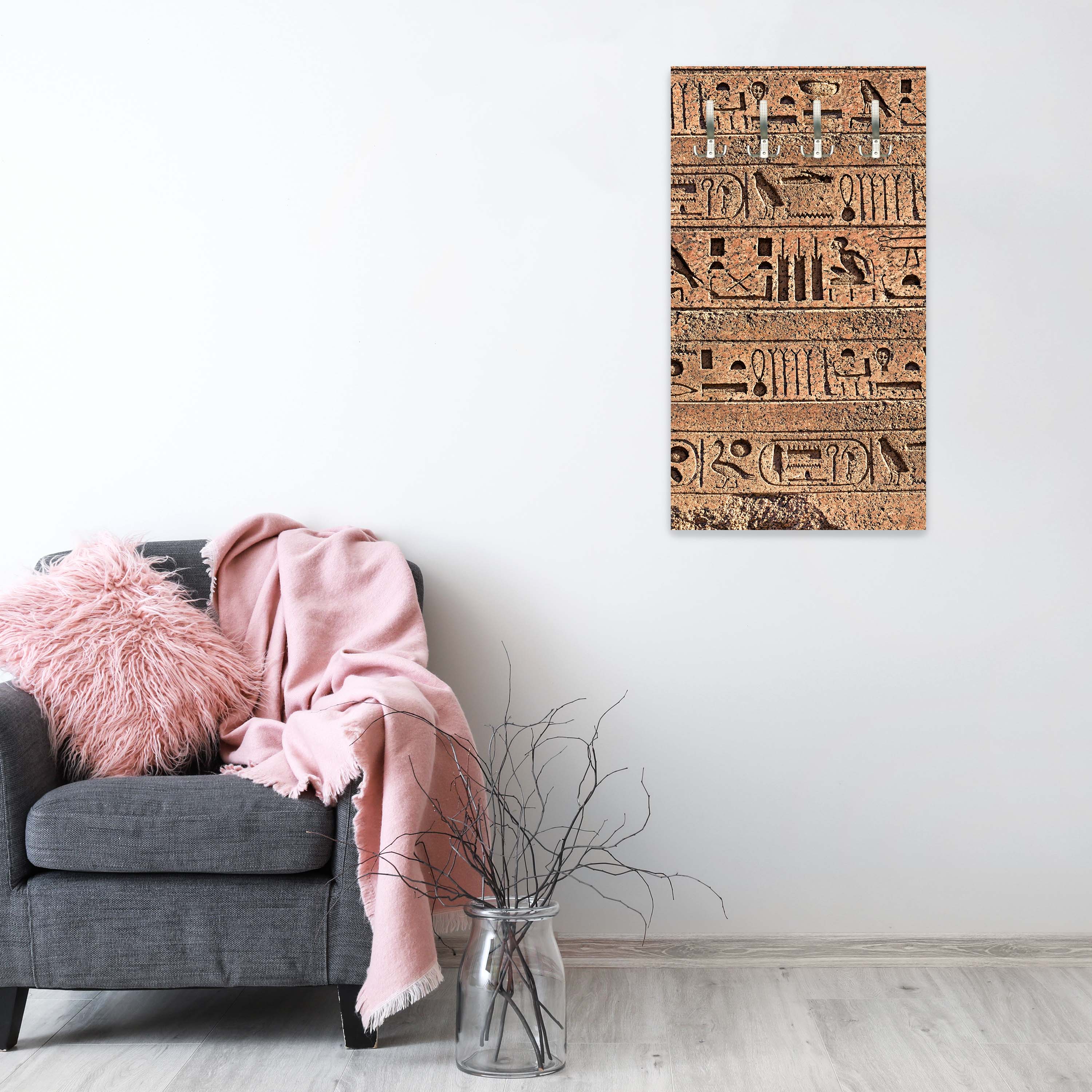 Garderobe Ägyptische Hieroglyphen auf einer alten Mauer M0806 entdecken - Bild 3 Garderobe Ägyptische Hieroglyphen auf einer alten Mauer M0806 entdecken - Bild 3