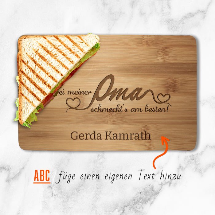 Frühstücksbrettchen Oma M0806 - Bild 2 Frühstücksbrettchen Oma M0806 - Bild 2