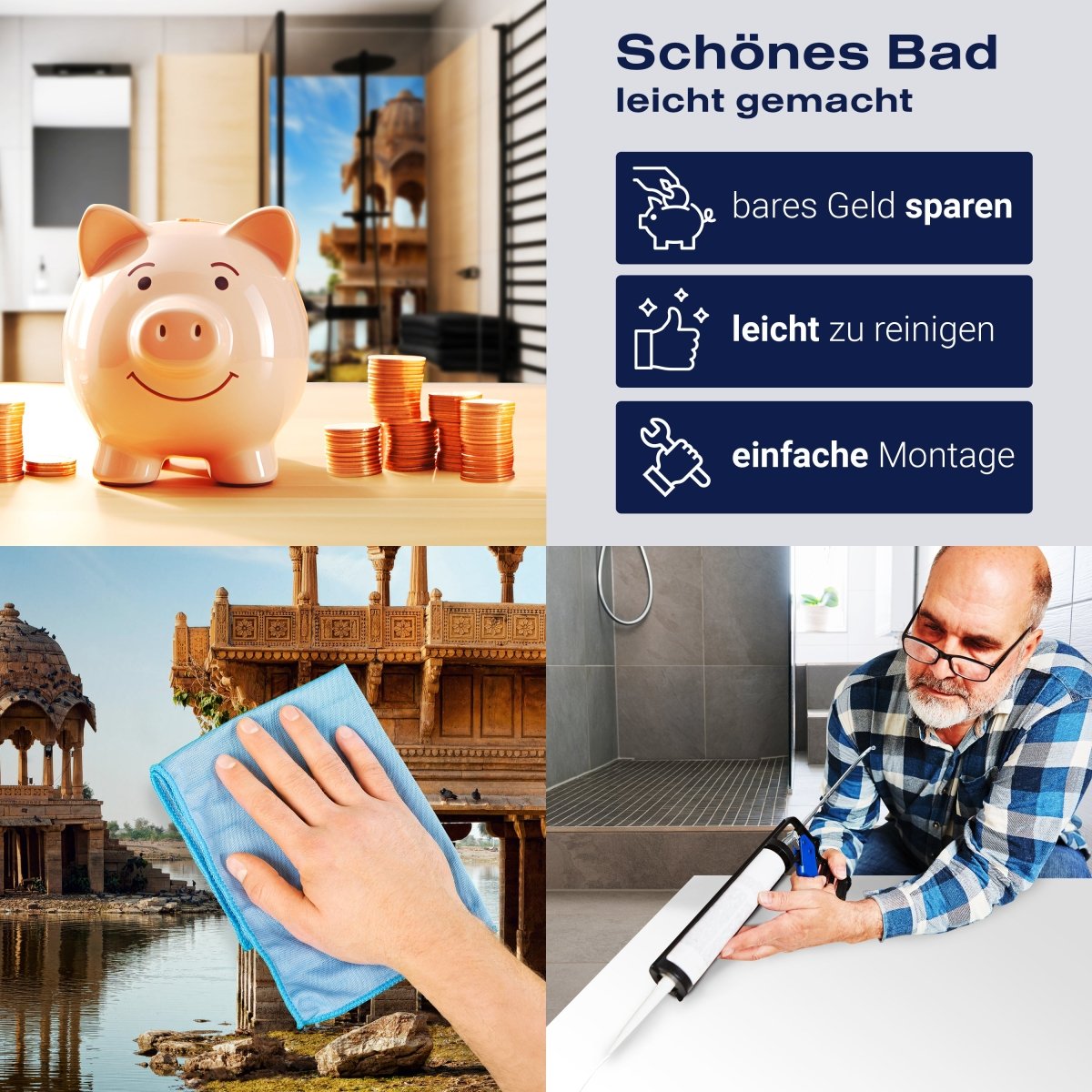 Duschwand Gadi Sagar See, Indien M0810 entdecken - Bild 7 Duschwand Gadi Sagar See, Indien M0810 entdecken - Bild 7