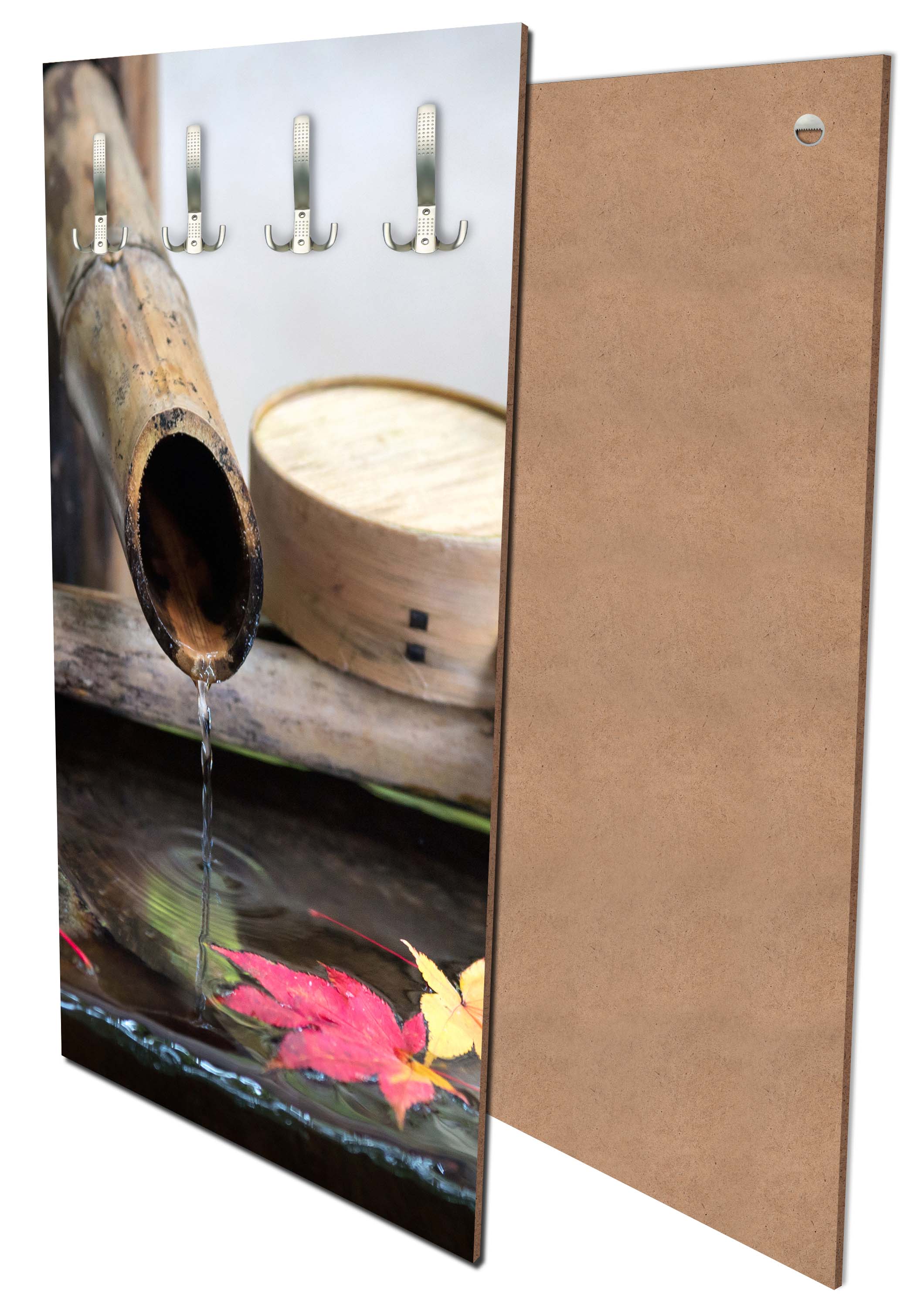 Garderobe Brunnen in einem japanischen Zengarten M0824 entdecken - Bild 1 Garderobe Brunnen in einem japanischen Zengarten M0824 entdecken - Bild 1