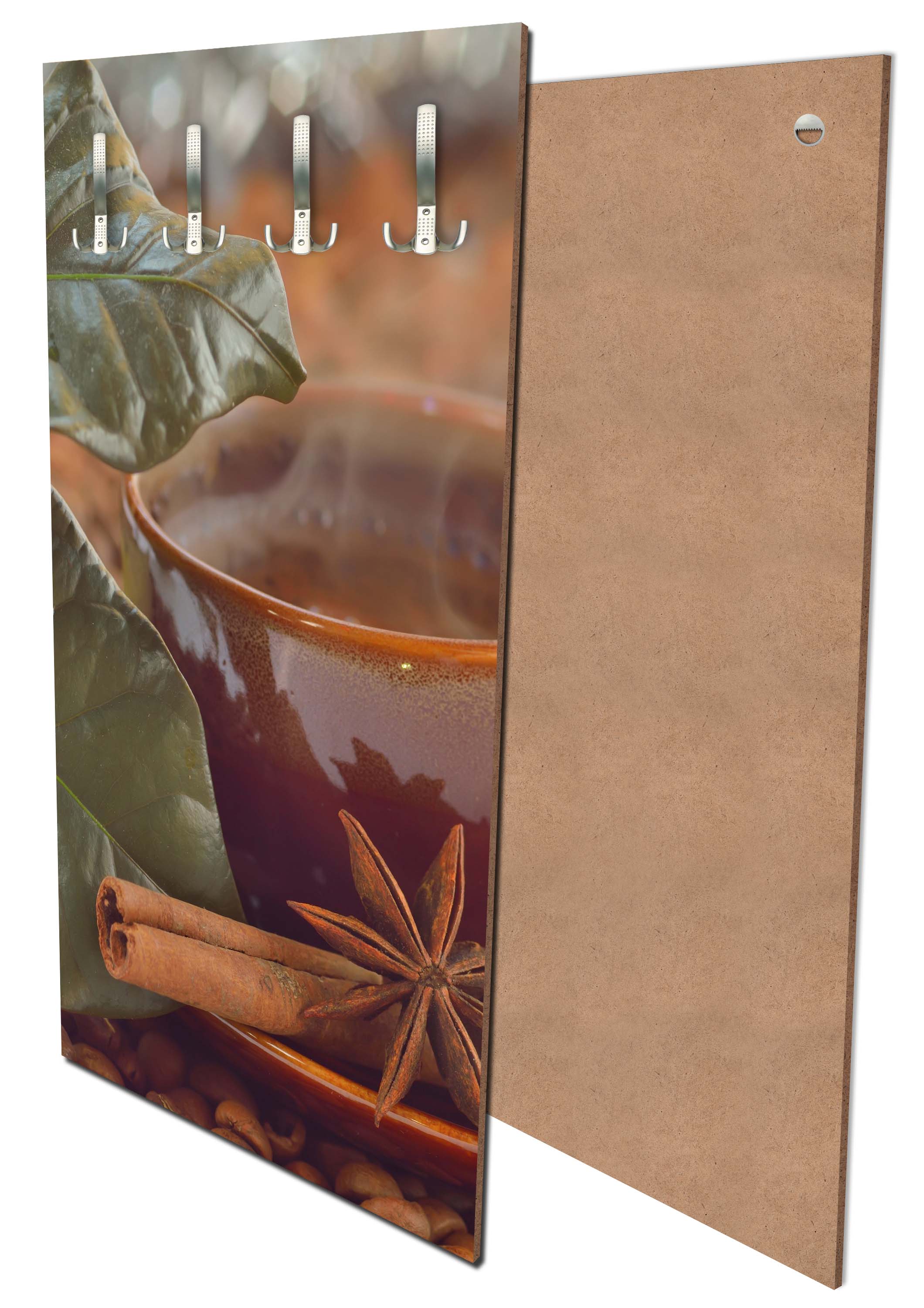 Garderobe Zimt, Anis und Kaffee M0828 entdecken - Bild 1 Garderobe Zimt, Anis und Kaffee M0828 entdecken - Bild 1