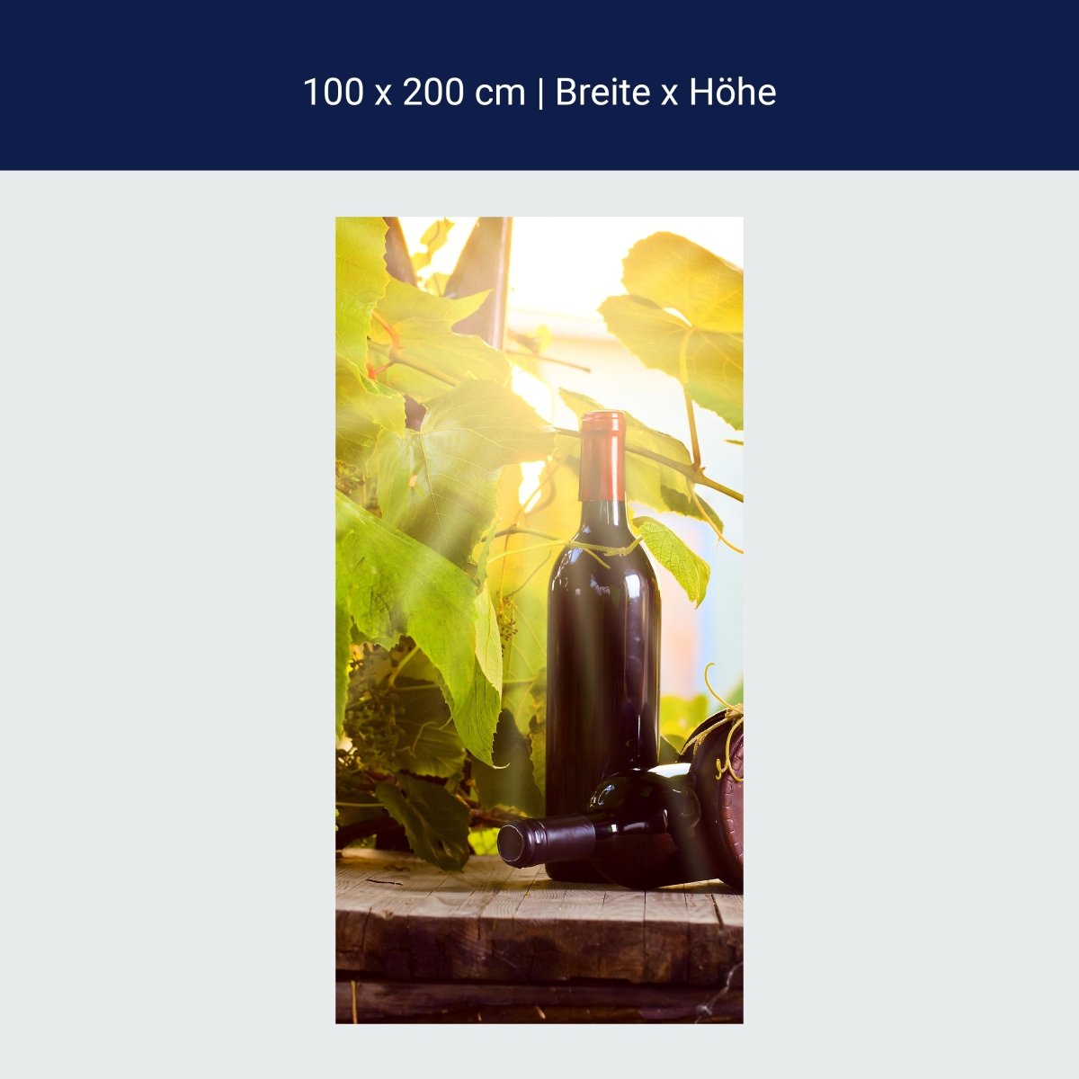 Duschwand Weinberg und Wein M0833 Duschwand Weinberg und Wein M0833