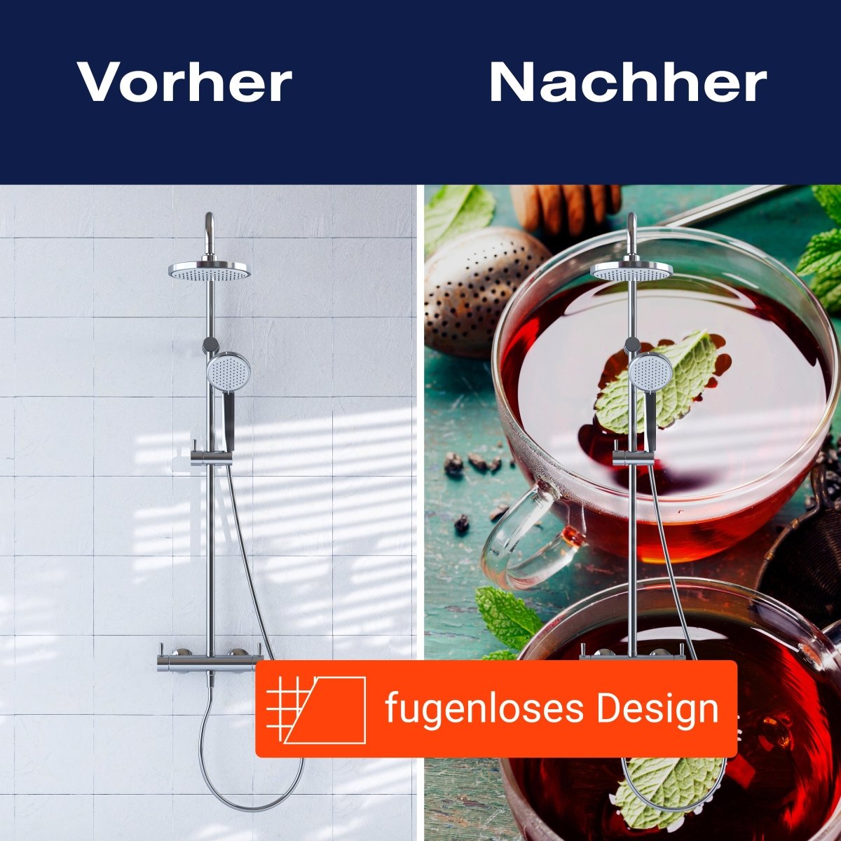 Duschwand Tee mit Minze, Ingwer und Zitrone M0834 entdecken - Bild 9 Duschwand Tee mit Minze, Ingwer und Zitrone M0834 entdecken - Bild 9