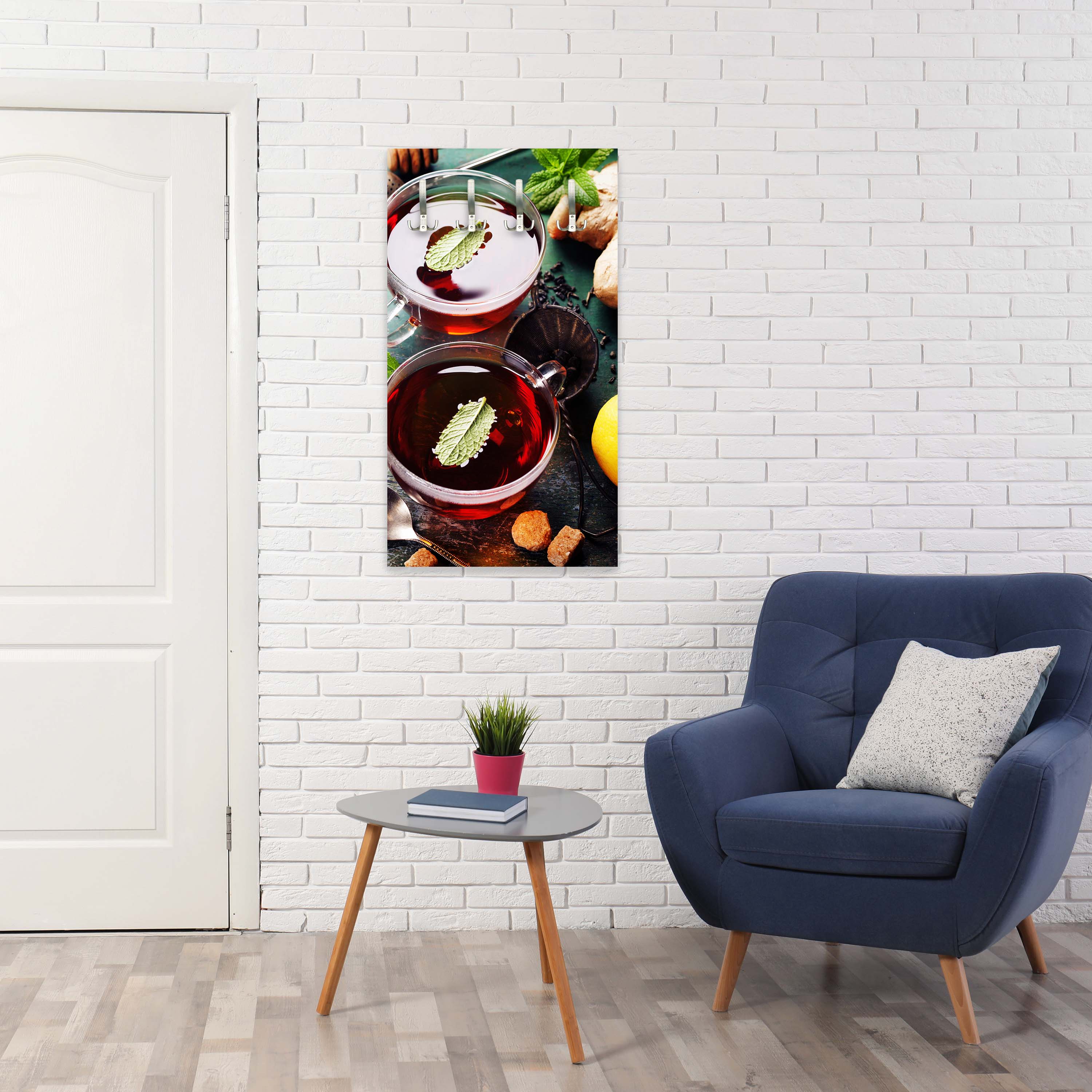 Garderobe Tee mit Minze, Ingwer und Zitrone M0834 entdecken - Bild 5 Garderobe Tee mit Minze, Ingwer und Zitrone M0834 entdecken - Bild 5