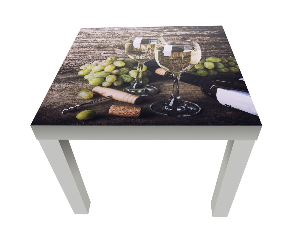 Beistelltisch alten hölzernen Hintergrund mit Gläser Weißwein M0837 entdecken - Bild 1 Beistelltisch alten hölzernen Hintergrund mit Gläser Weißwein M0837 entdecken - Bild 1