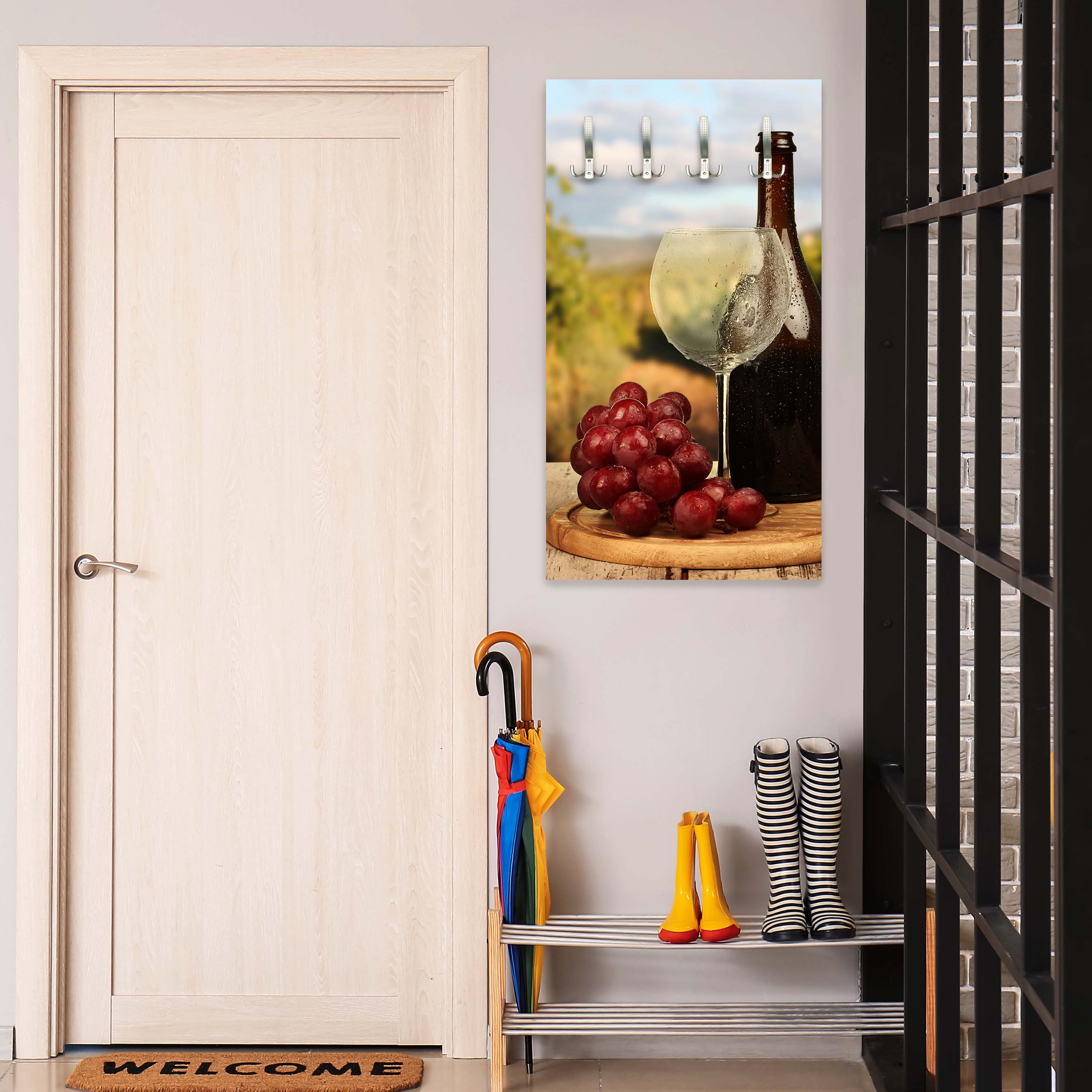 Garderobe Ein Glas Wein M0840 entdecken - Bild 2 Garderobe Ein Glas Wein M0840 entdecken - Bild 2