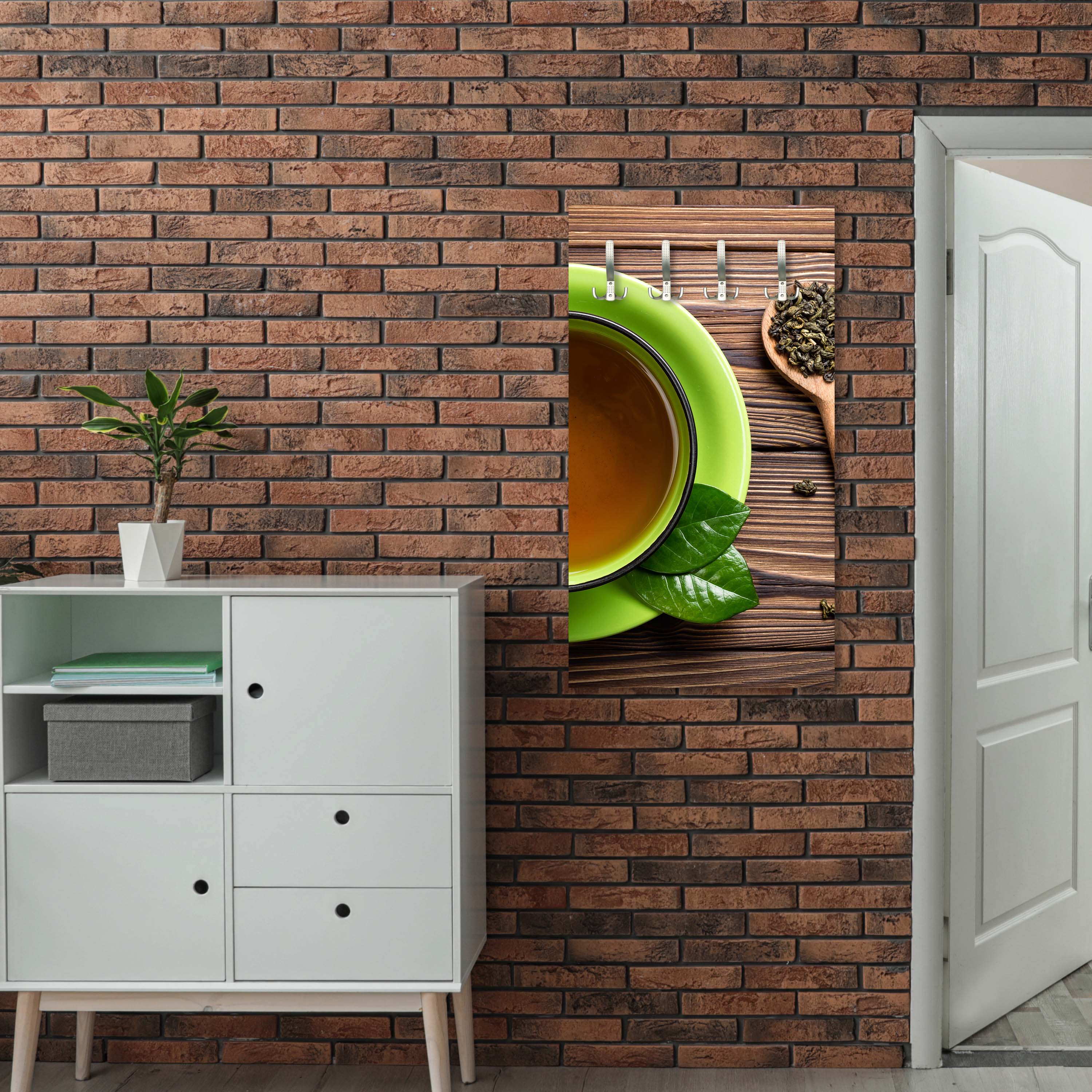 Garderobe Draufsicht auf eine Teetasse M0841 entdecken - Bild 5 Garderobe Draufsicht auf eine Teetasse M0841 entdecken - Bild 5