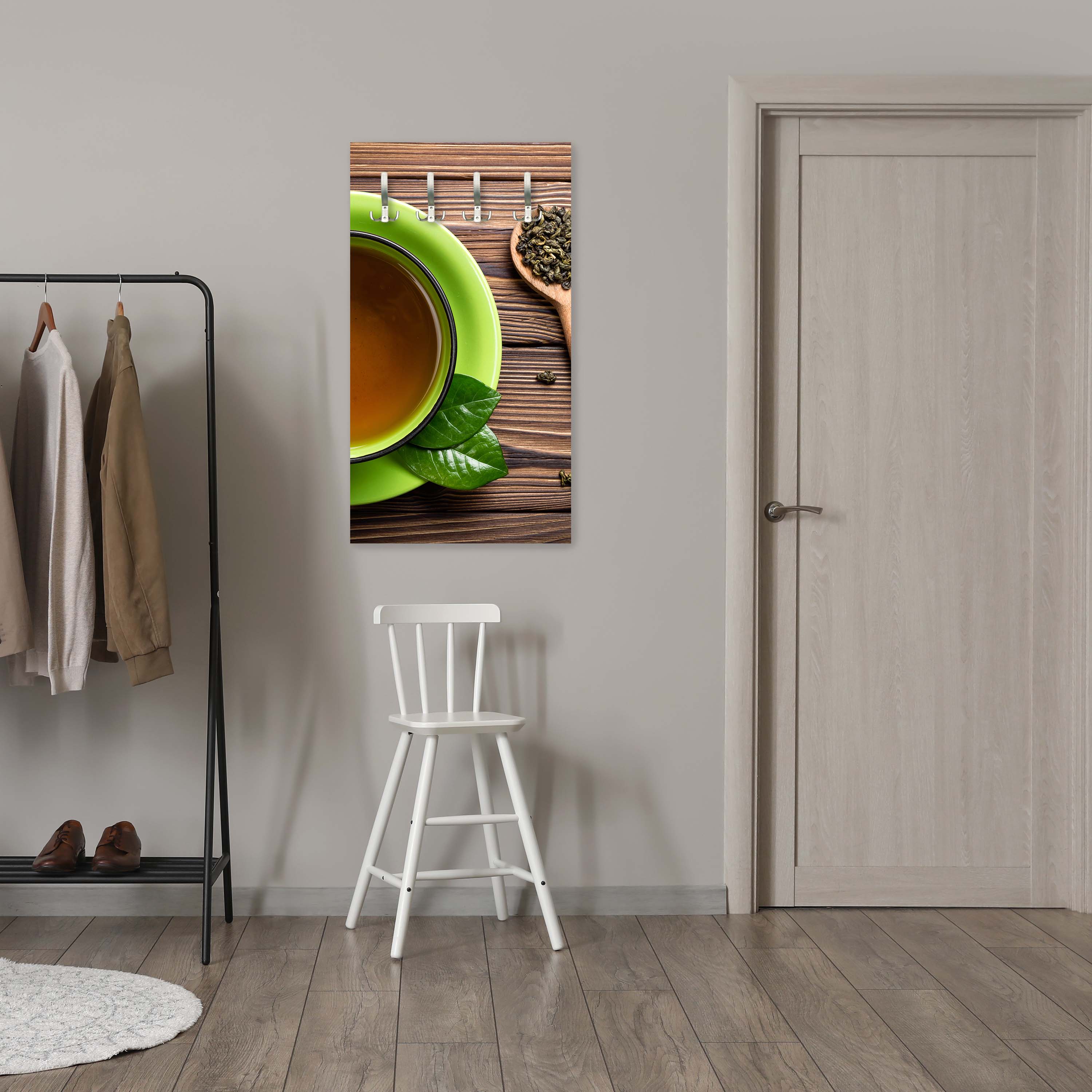 Garderobe Draufsicht auf eine Teetasse M0841 entdecken - Bild 6 Garderobe Draufsicht auf eine Teetasse M0841 entdecken - Bild 6