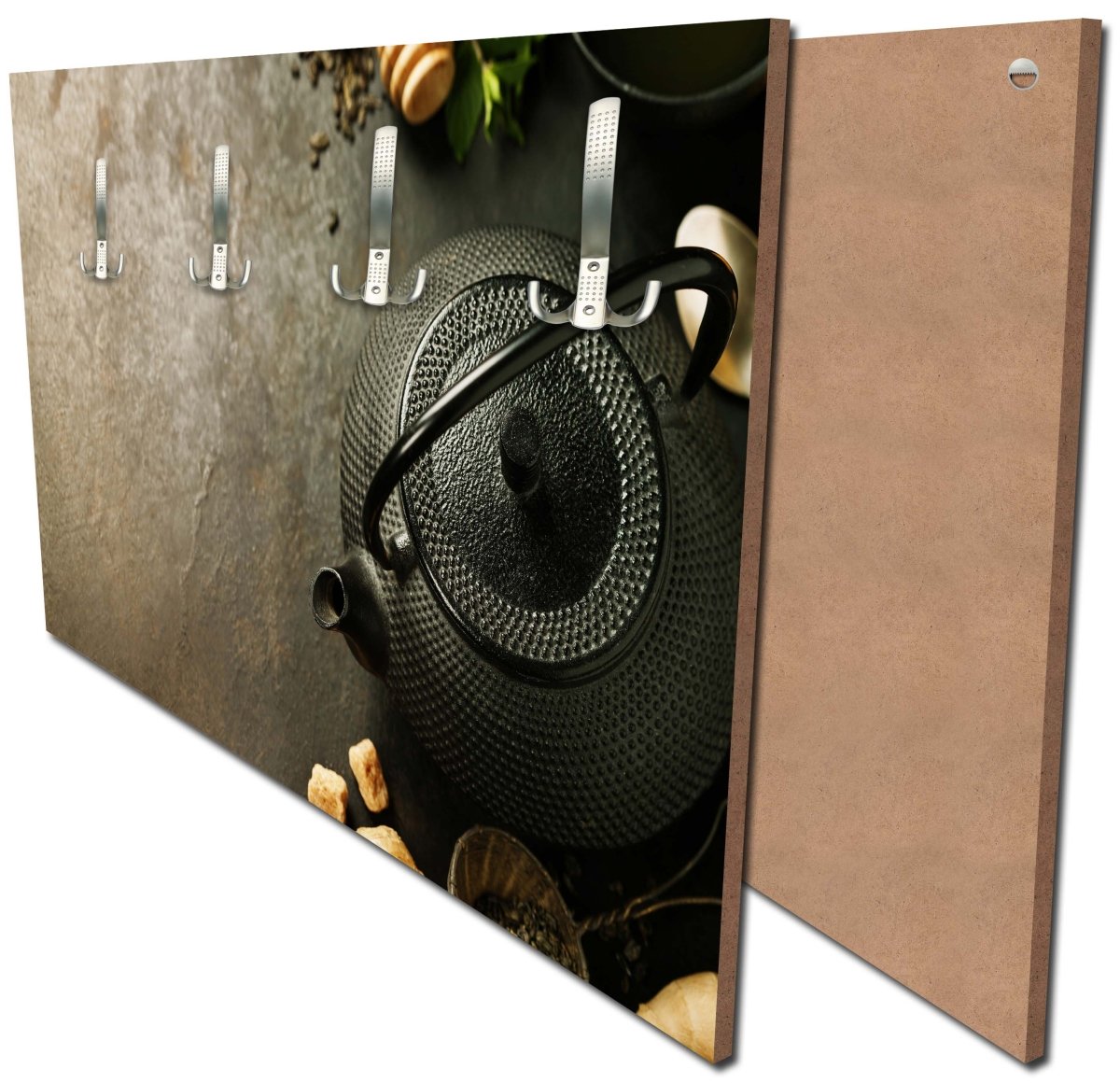 Garderobe Rustikale Teekanne mit Ingwer und Minze M0846 Garderobe Rustikale Teekanne mit Ingwer und Minze M0846