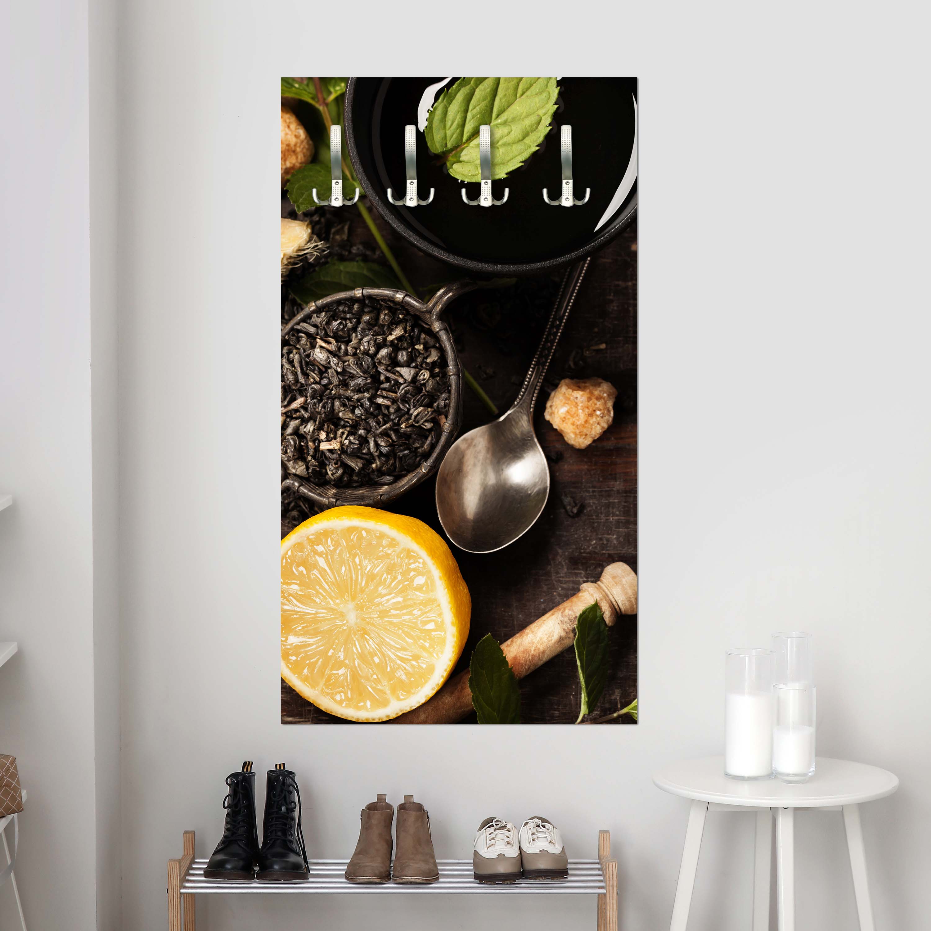 Garderobe Rustikale Teekanne mit Kräutern M0847 entdecken - Bild 6 Garderobe Rustikale Teekanne mit Kräutern M0847 entdecken - Bild 6