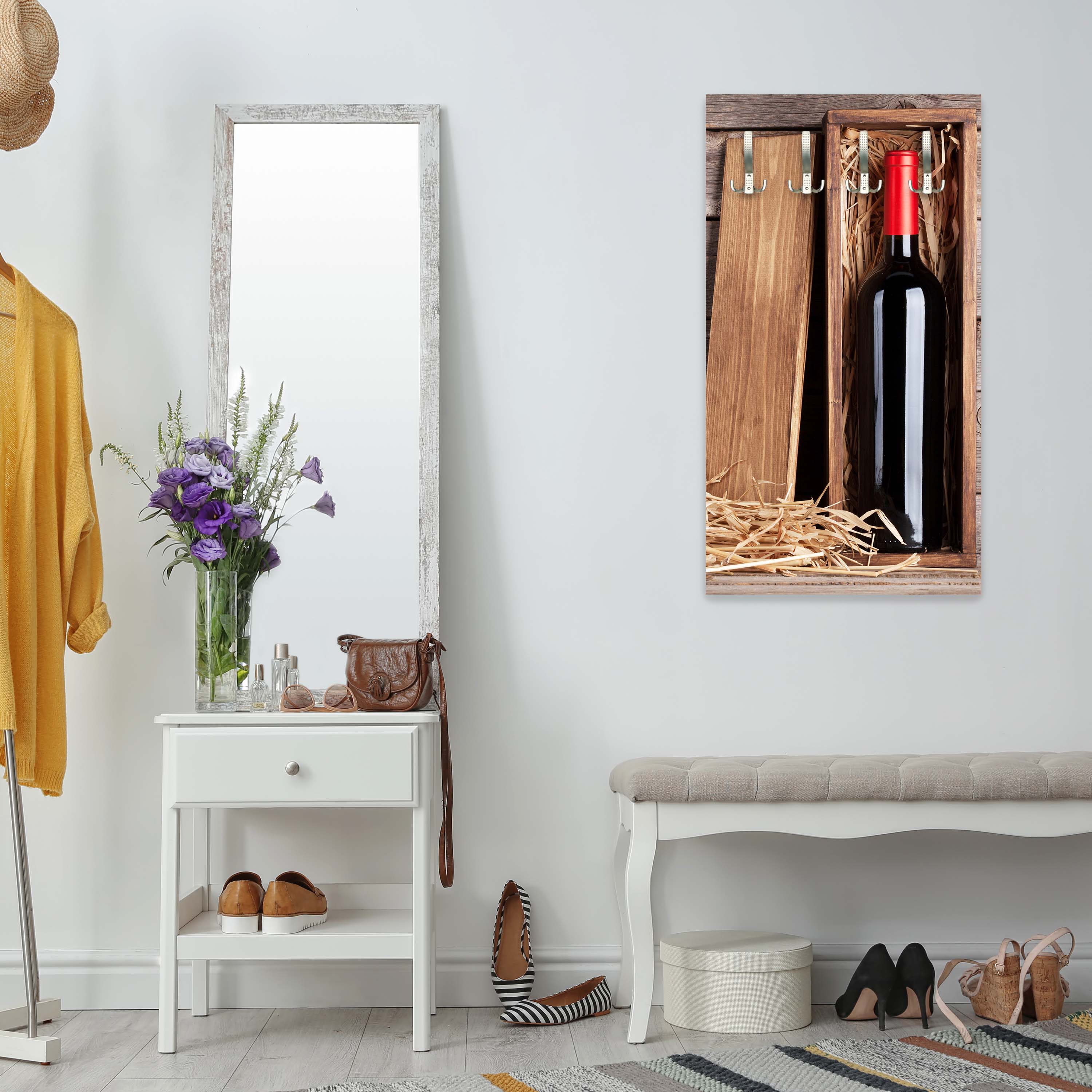 Garderobe Rotweinflasche und Weingläser M0848 entdecken - Bild 6 Garderobe Rotweinflasche und Weingläser M0848 entdecken - Bild 6