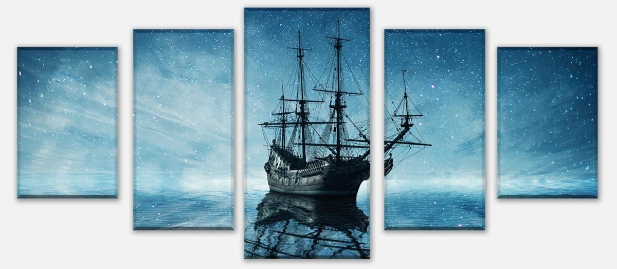 Leinwandbild Mehrteiler Geisterpiratenschiff M0858 entdecken - Bild 1 Leinwandbild Mehrteiler Geisterpiratenschiff M0858 entdecken - Bild 1