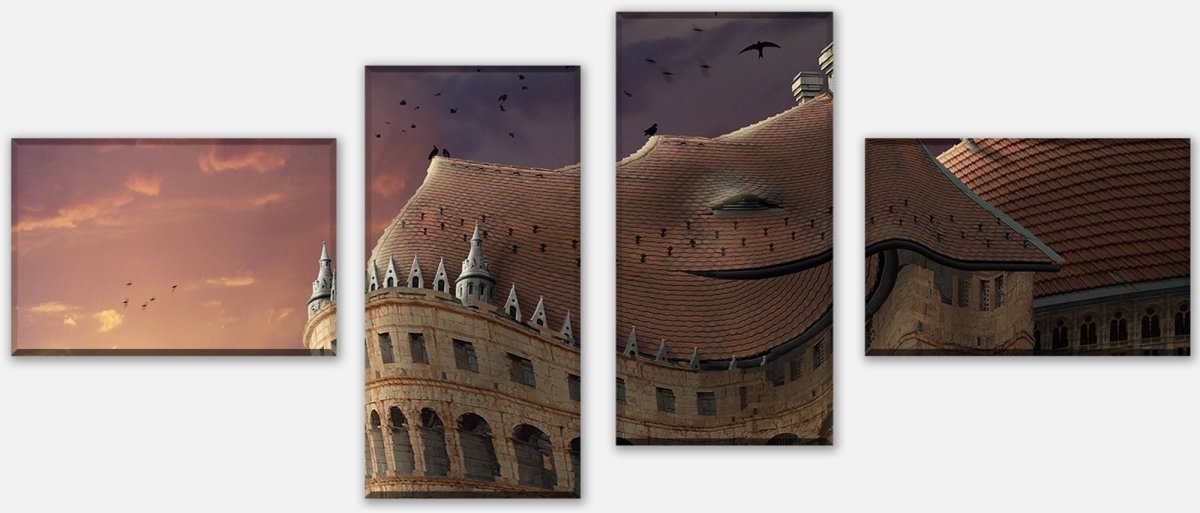 Leinwandbild Mehrteiler Um einen Drachen aufzuwecken M0859 Leinwandbild Mehrteiler Um einen Drachen aufzuwecken M0859