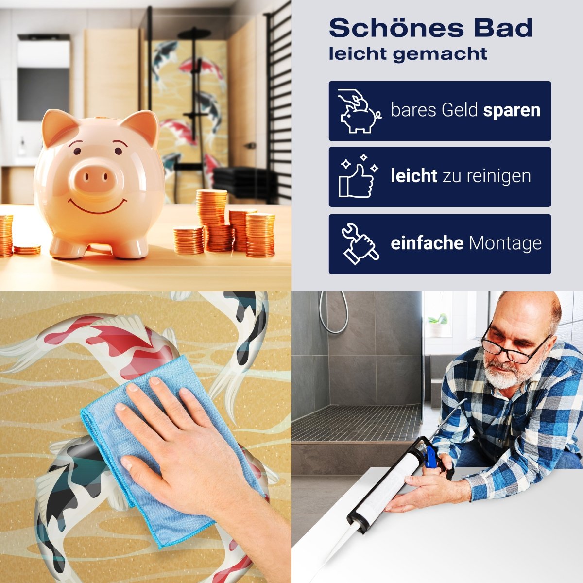 Duschwand japanische koi fische M0860 entdecken - Bild 7 Duschwand japanische koi fische M0860 entdecken - Bild 7