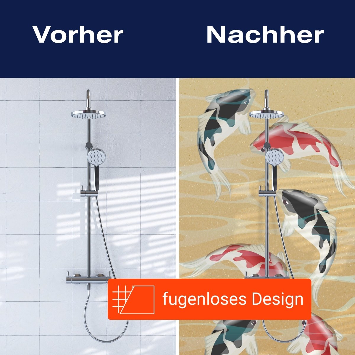 Duschwand japanische koi fische M0860 entdecken - Bild 9 Duschwand japanische koi fische M0860 entdecken - Bild 9