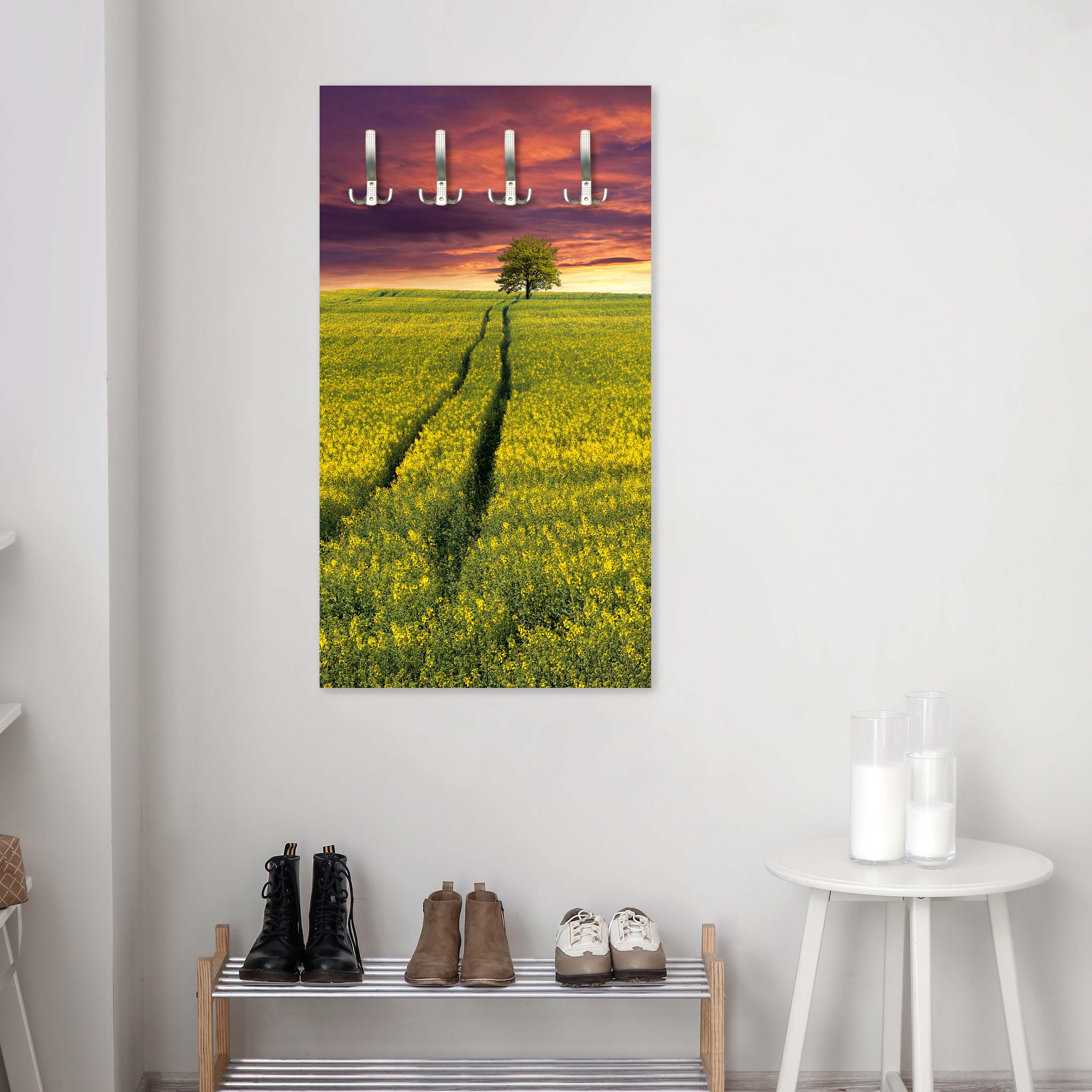 Garderobe Landschaft mit einem Feld von gelben Blumen M0874 entdecken - Bild 3 Garderobe Landschaft mit einem Feld von gelben Blumen M0874 entdecken - Bild 3