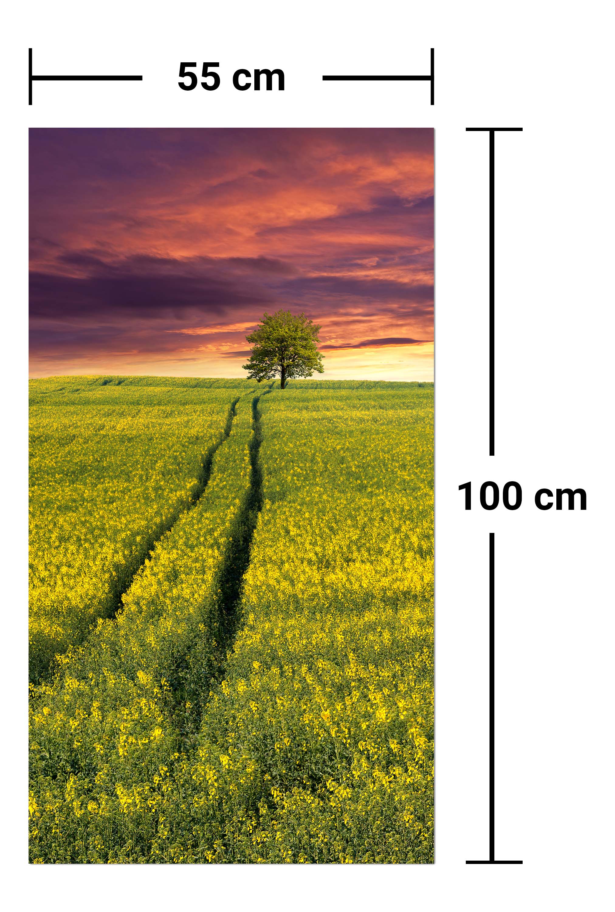 Garderobe Landschaft mit einem Feld von gelben Blumen M0874 entdecken - Bild 7 Garderobe Landschaft mit einem Feld von gelben Blumen M0874 entdecken - Bild 7