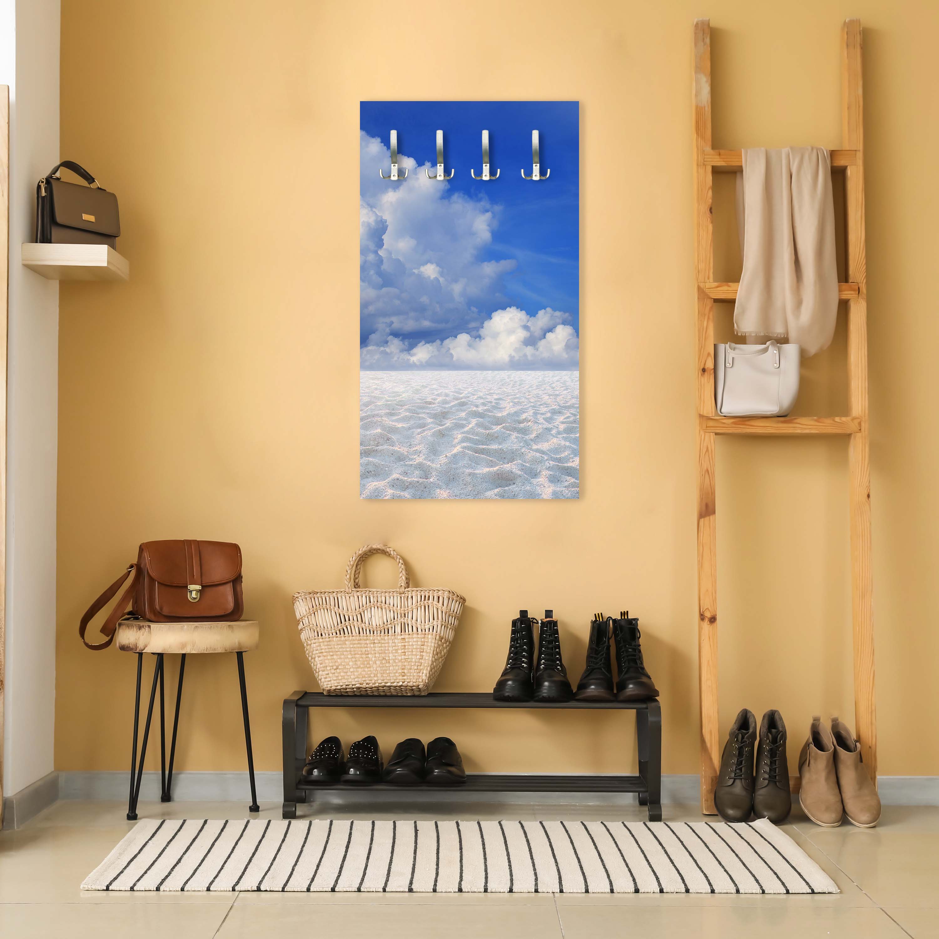 Garderobe Sand Landschaft mit einem blauen Himmel M0891 entdecken - Bild 3 Garderobe Sand Landschaft mit einem blauen Himmel M0891 entdecken - Bild 3