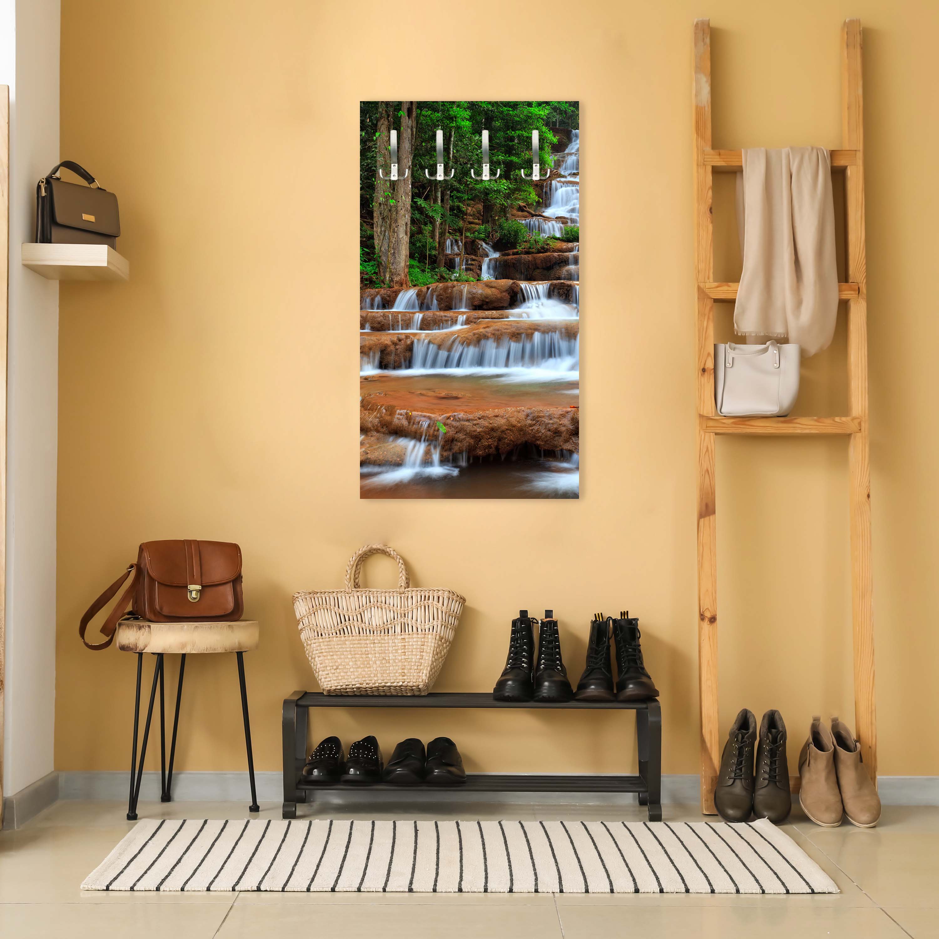 Garderobe Wasserfall im Wald.Thailand M0894 entdecken - Bild 2 Garderobe Wasserfall im Wald.Thailand M0894 entdecken - Bild 2