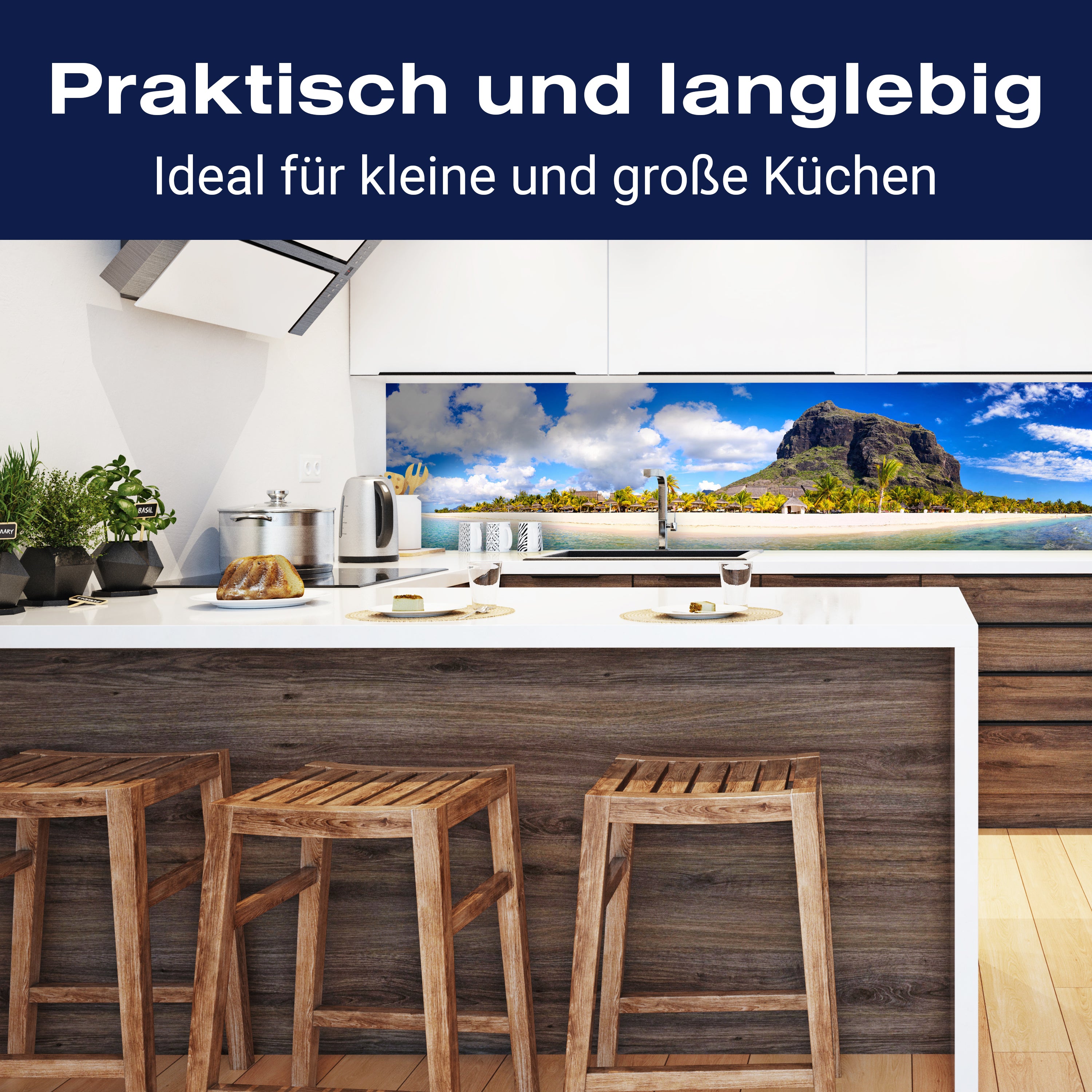 Küchenrückwand Le Morne Brabant, Mauritius M0897 entdecken - Bild 3 Küchenrückwand Le Morne Brabant, Mauritius M0897 entdecken - Bild 3