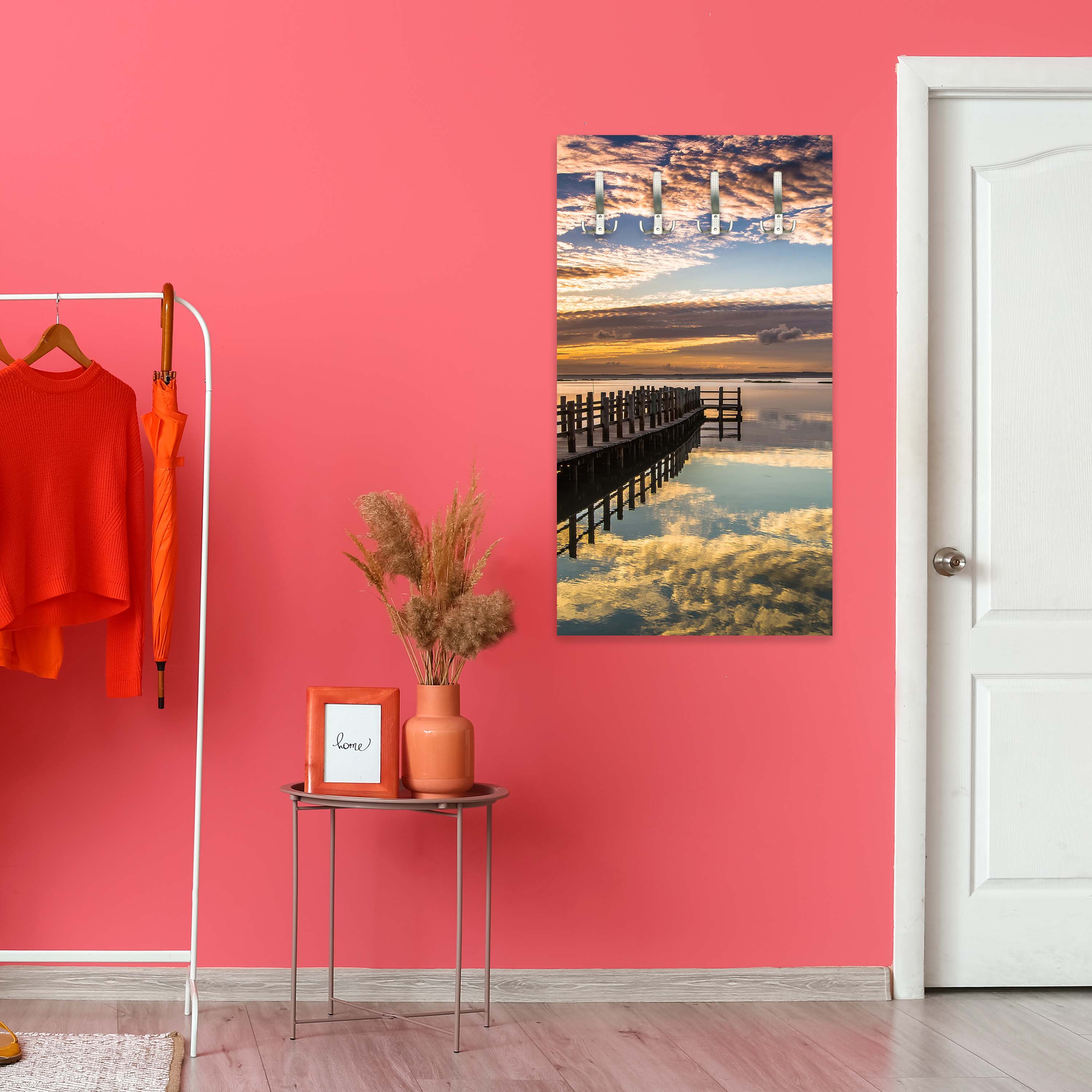 Garderobe Dock bei Sonnenuntergang M0903 entdecken - Bild 3 Garderobe Dock bei Sonnenuntergang M0903 entdecken - Bild 3