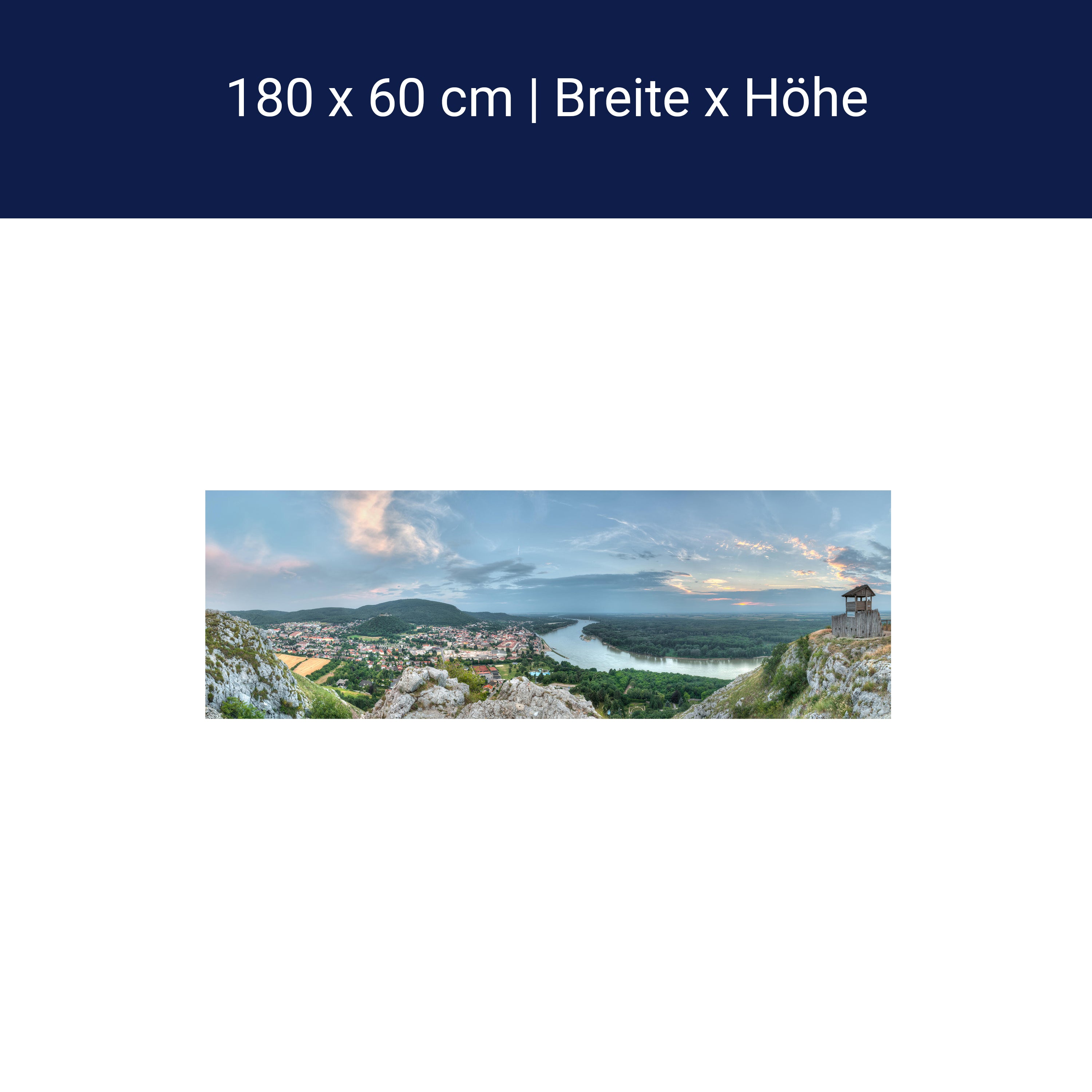 Küchenrückwand Hainburg, Österreich M0904 Küchenrückwand Hainburg, Österreich M0904