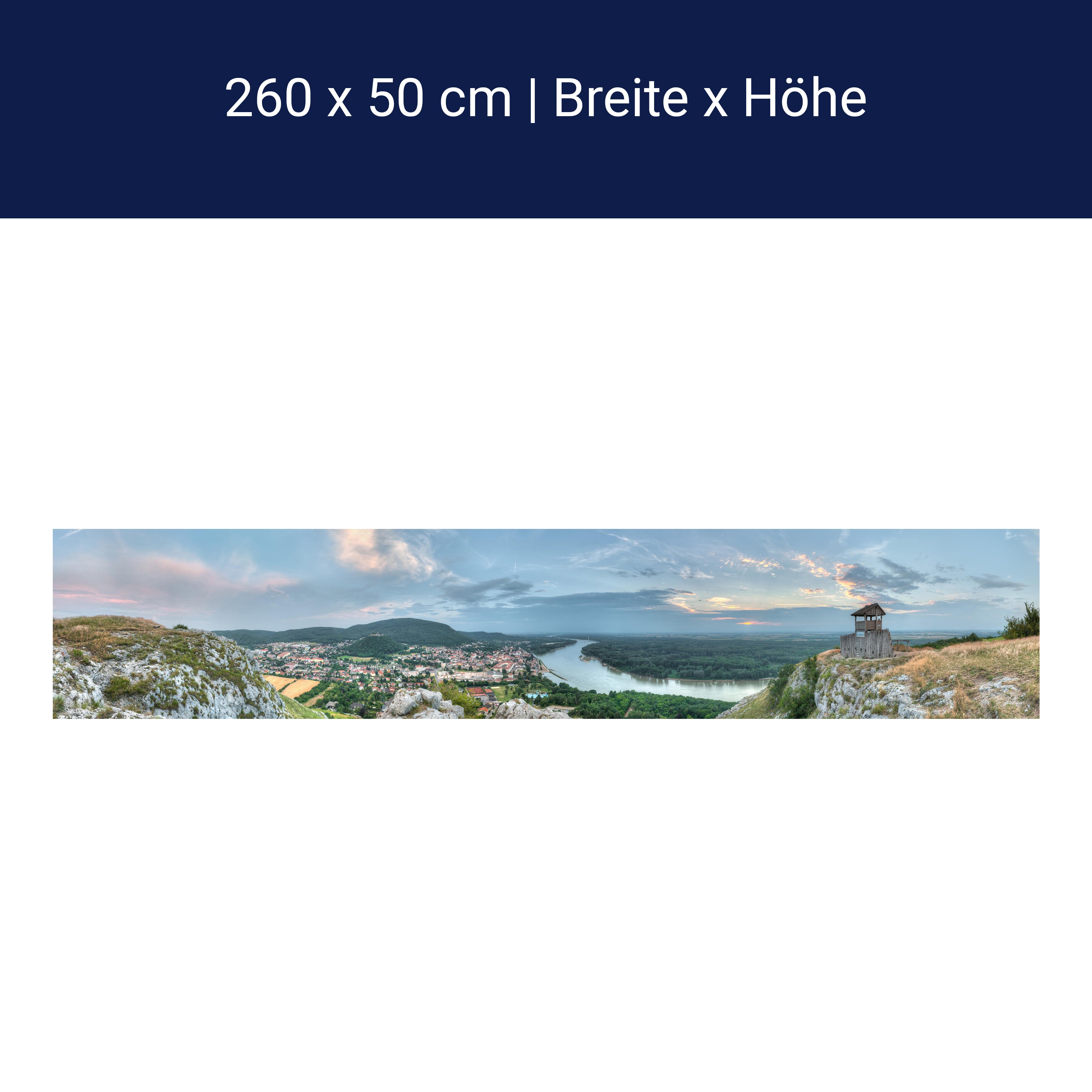 Küchenrückwand Hainburg, Österreich M0904 Küchenrückwand Hainburg, Österreich M0904