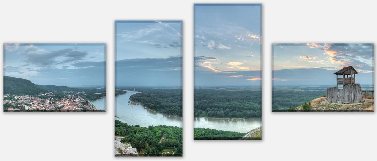Leinwandbild Mehrteiler Hainburg, Österreich M0904 Leinwandbild Mehrteiler Hainburg, Österreich M0904