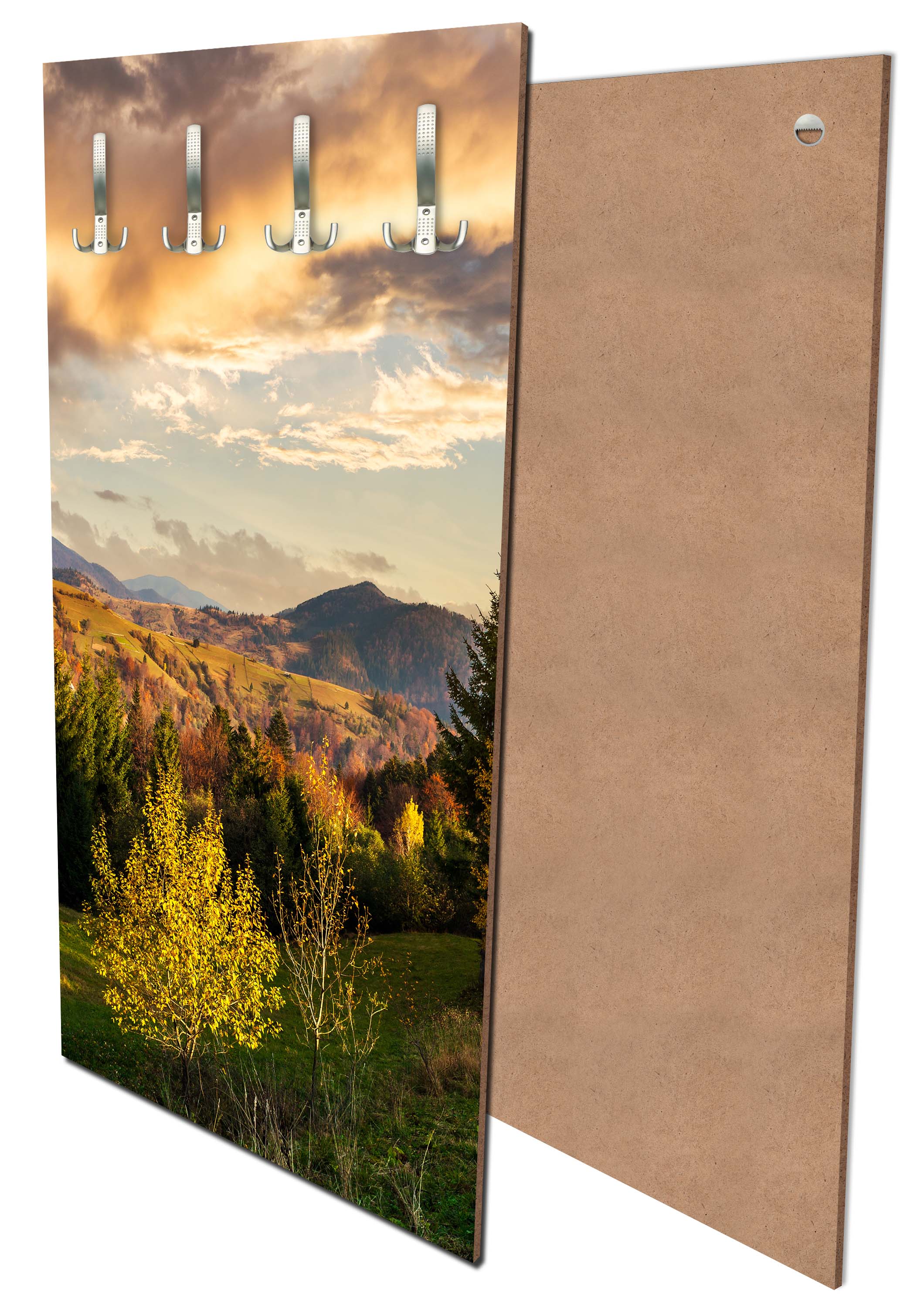 Garderobe Hang des Gebirgszuges mit Nadelwald M0908 entdecken - Bild 1 Garderobe Hang des Gebirgszuges mit Nadelwald M0908 entdecken - Bild 1