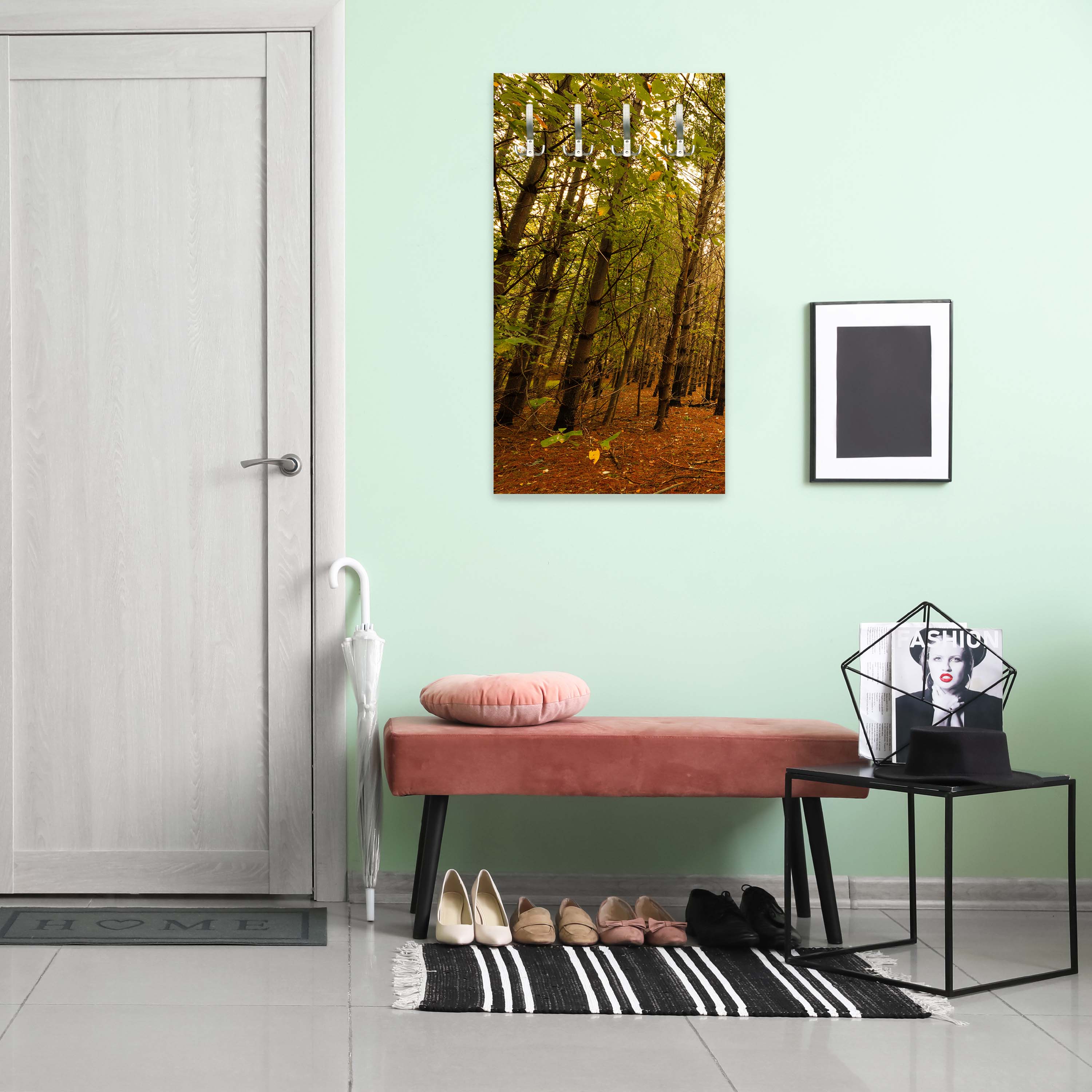 Garderobe Bunte Herbstlandschaft M0921 entdecken - Bild 5 Garderobe Bunte Herbstlandschaft M0921 entdecken - Bild 5