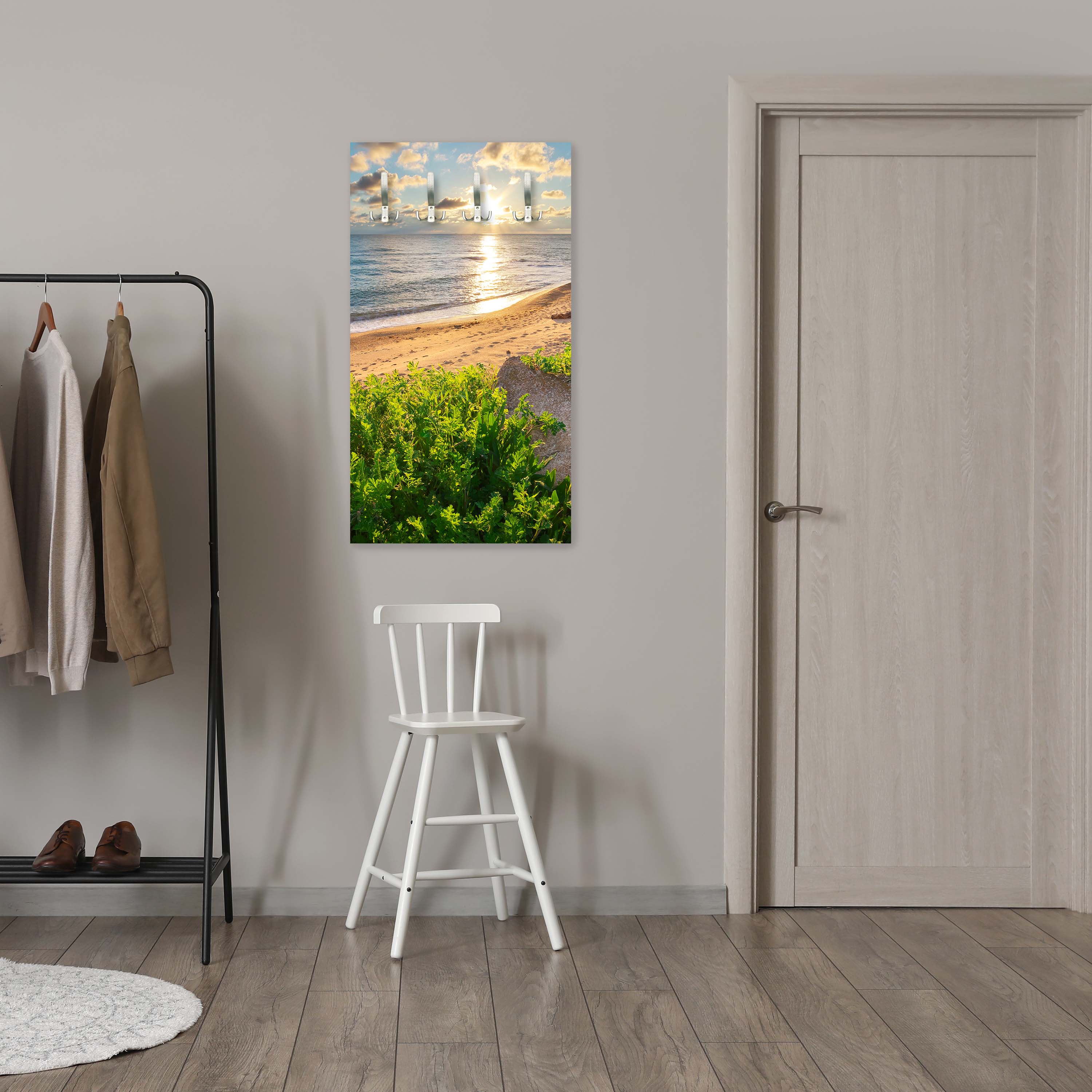 Garderobe Himmel, Meer und grünes Gras M0922 entdecken - Bild 5 Garderobe Himmel, Meer und grünes Gras M0922 entdecken - Bild 5