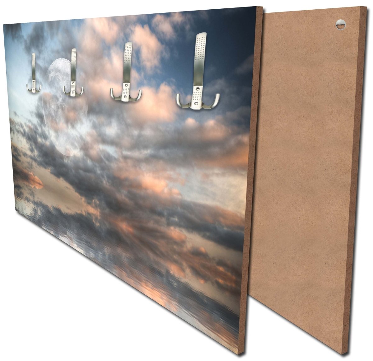 Garderobe Großer Mond scheint über dem Meer M0926 Garderobe Großer Mond scheint über dem Meer M0926