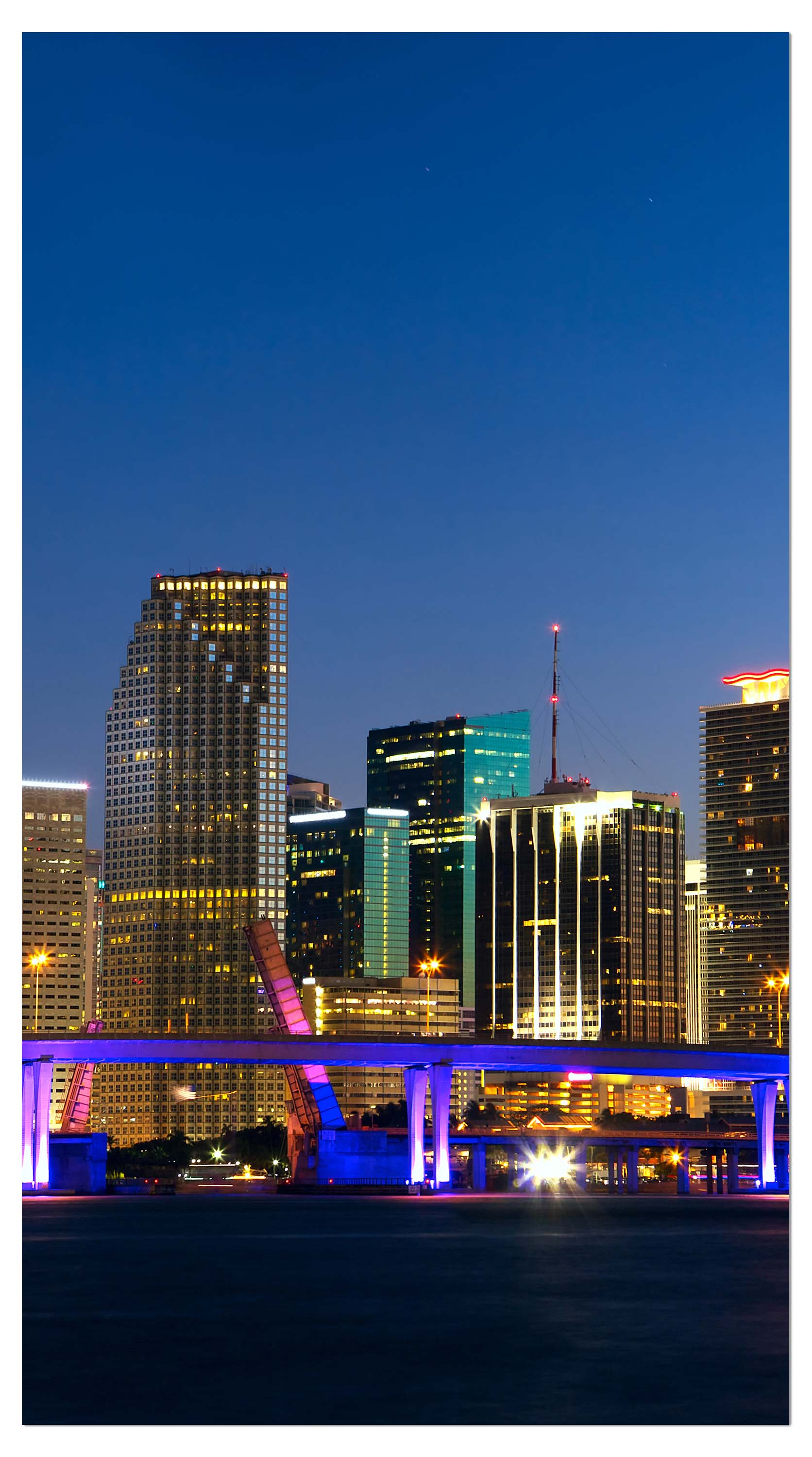 Garderobe Downtown Miami Skyline Panorama M0932 entdecken - Bild 4 Garderobe Downtown Miami Skyline Panorama M0932 entdecken - Bild 4