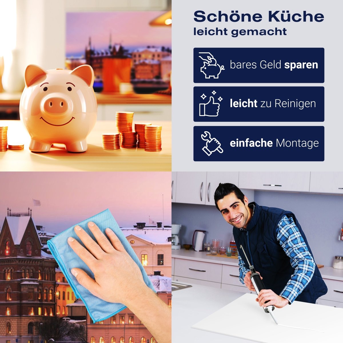 Küchenrückwand Stockholm Panorama M0933 entdecken - Bild 7 Küchenrückwand Stockholm Panorama M0933 entdecken - Bild 7