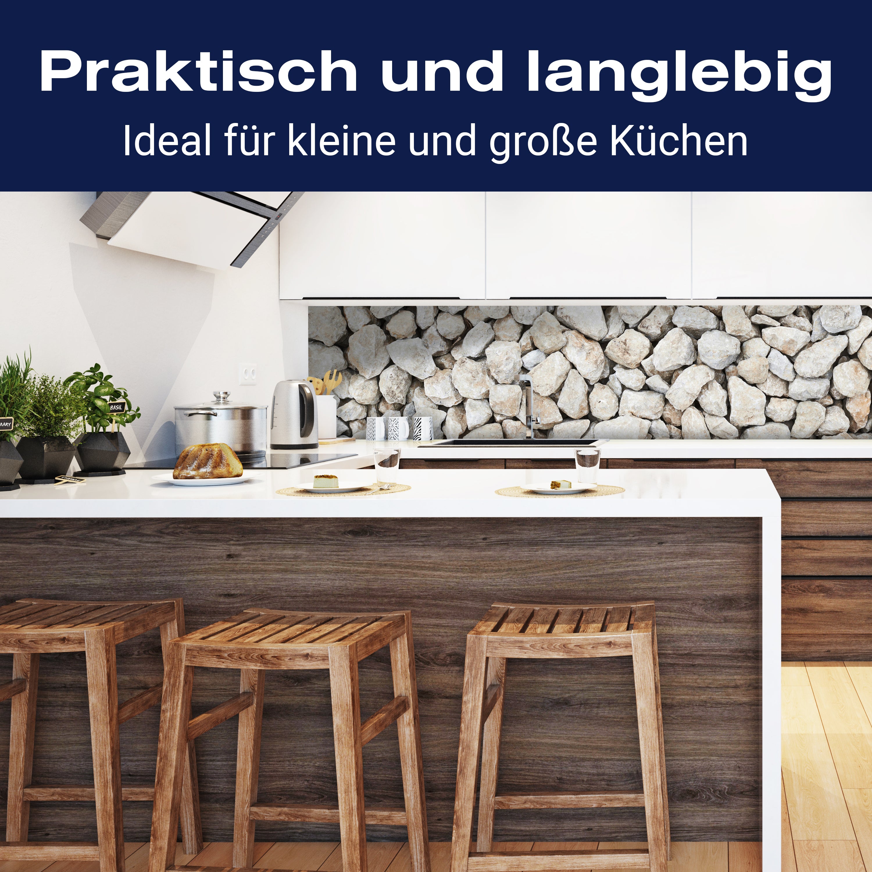 Küchenrückwand Kieselsteinzusammensetzung M0938 entdecken - Bild 3 Küchenrückwand Kieselsteinzusammensetzung M0938 entdecken - Bild 3