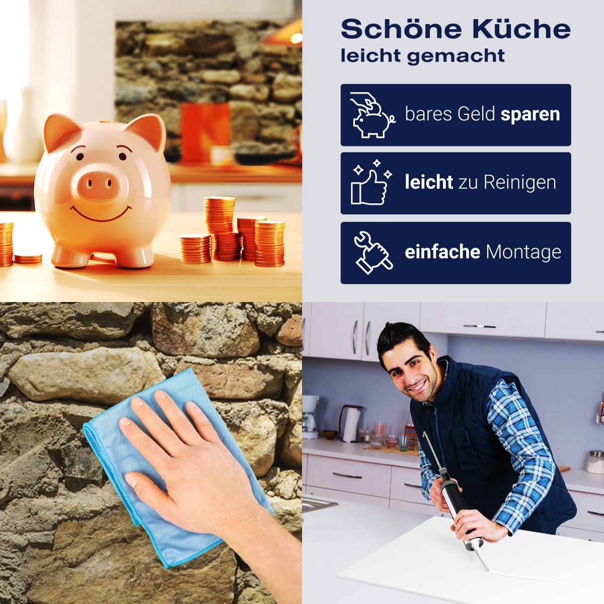 Küchenrückwand Alte Steinmauer M0939 entdecken - Bild 7 Küchenrückwand Alte Steinmauer M0939 entdecken - Bild 7