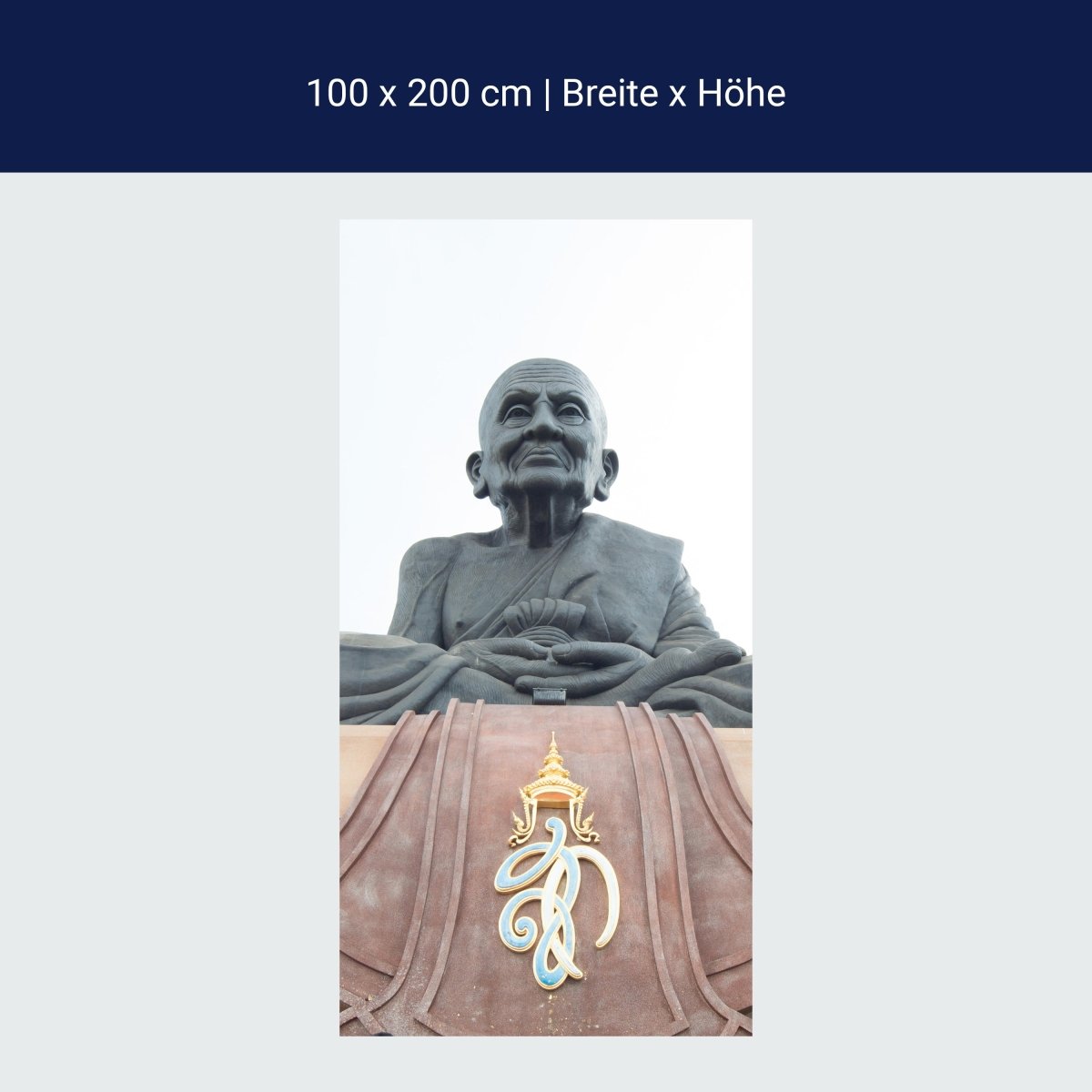 Duschwand Statue Tempel in Thailand M0953 Duschwand Statue Tempel in Thailand M0953