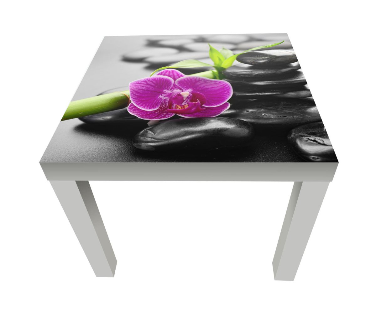 Beistelltisch Zen Basaltsteine und Orchidee M0954 entdecken - Bild 1 Beistelltisch Zen Basaltsteine und Orchidee M0954 entdecken - Bild 1